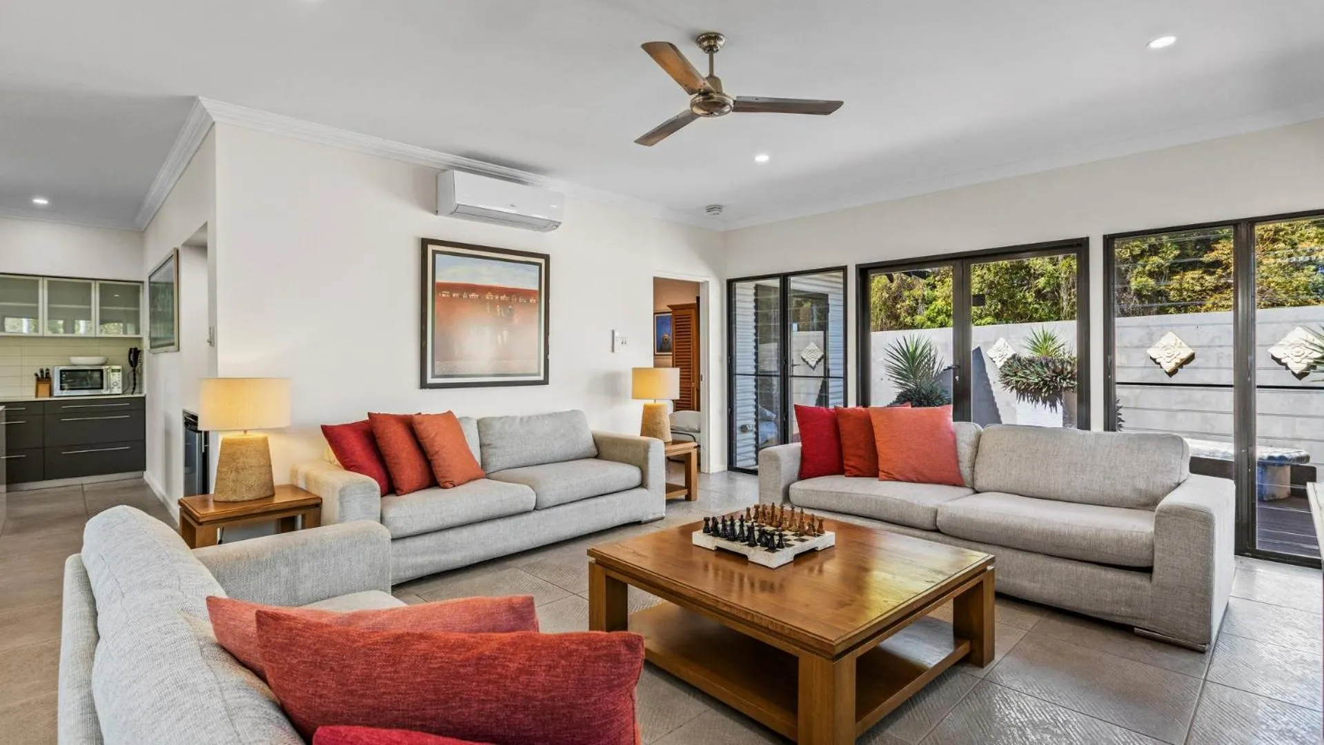 Living room in The Pearle of Cable Beach