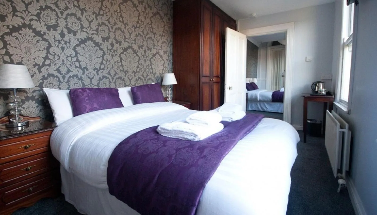 Bed in Clifden House by Nina