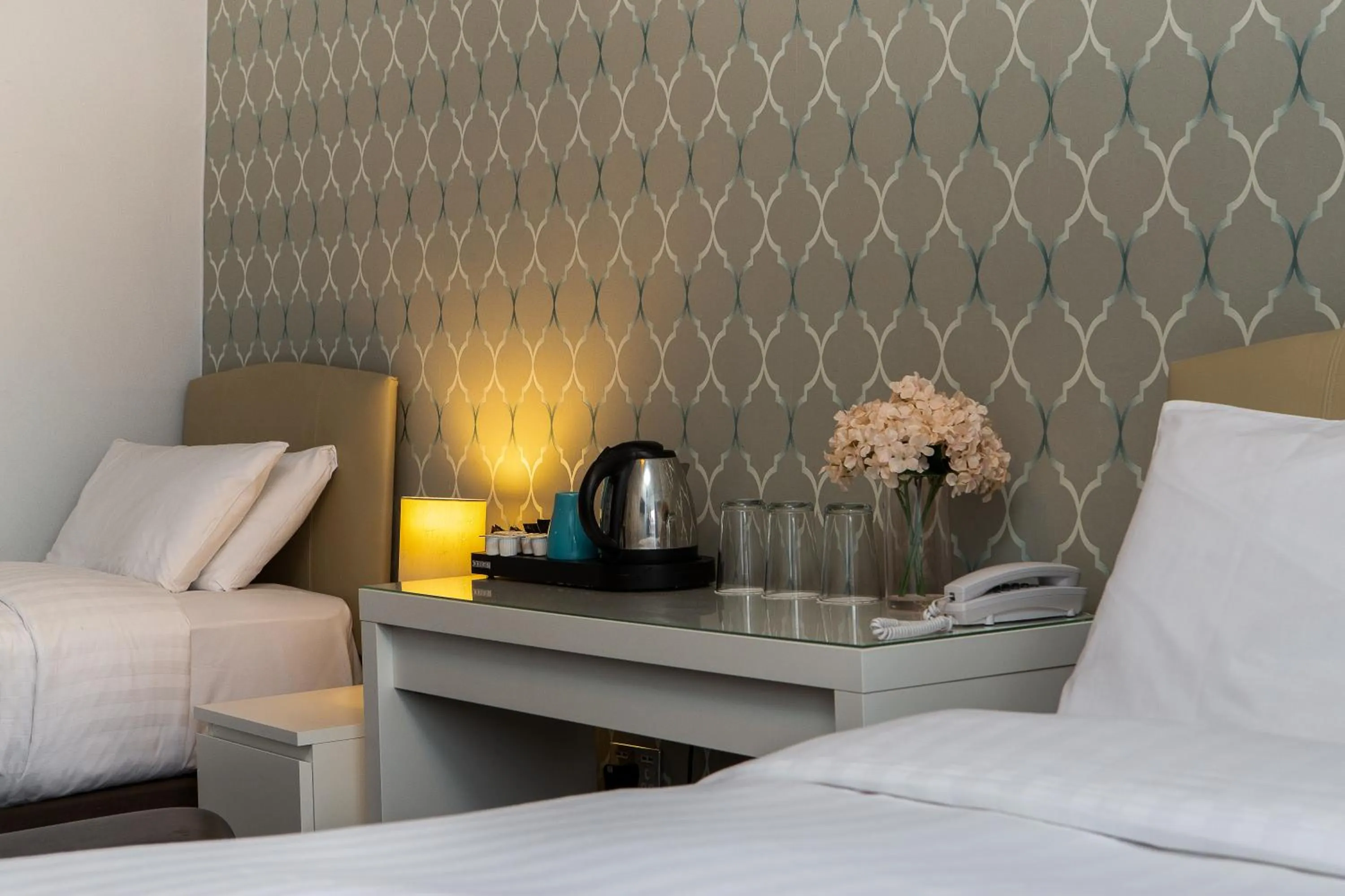 Coffee/tea facilities, Bed in Clifden House by Nina