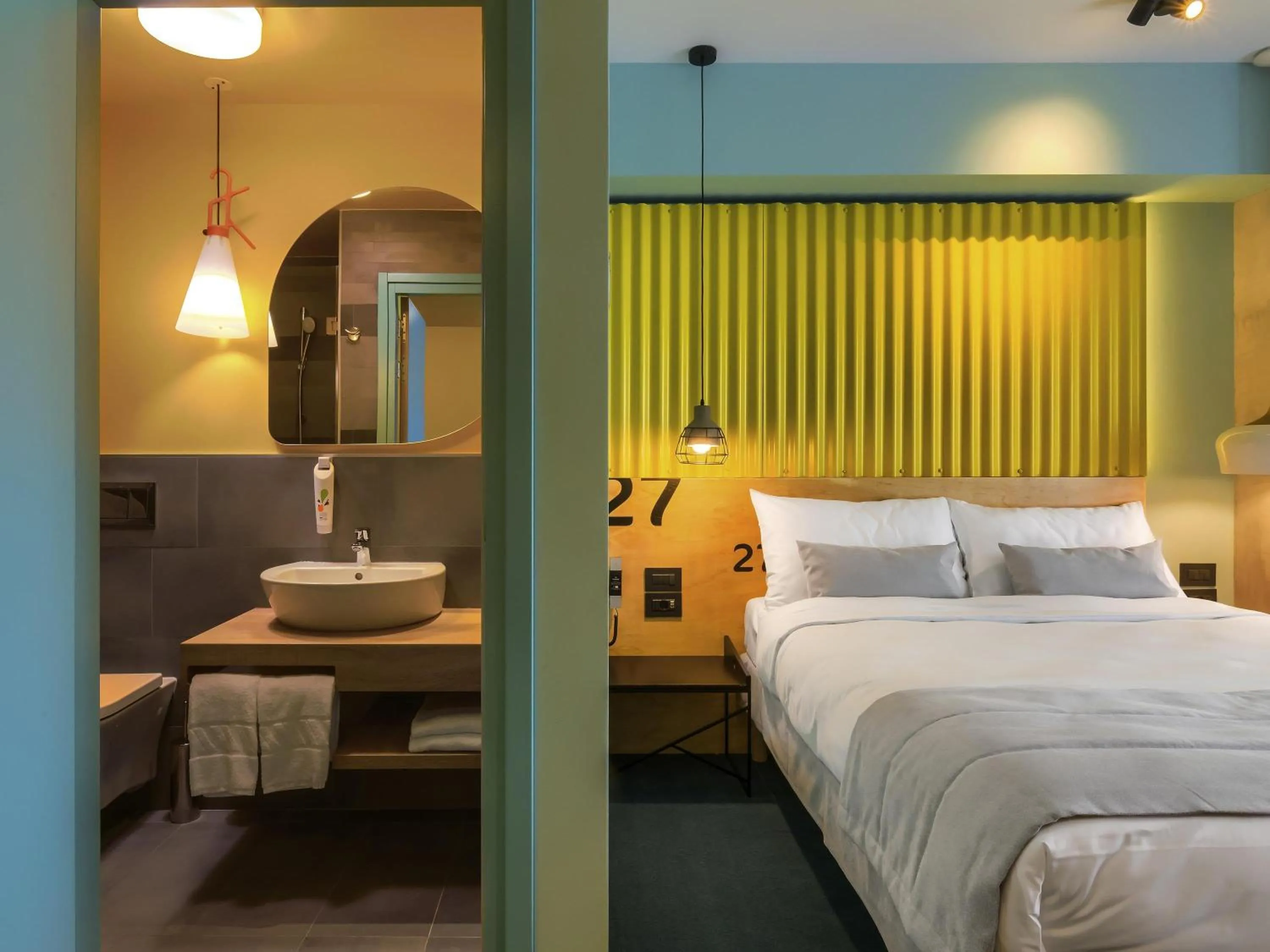 Business facilities, Bed in ibis Styles Bucharest Erbas