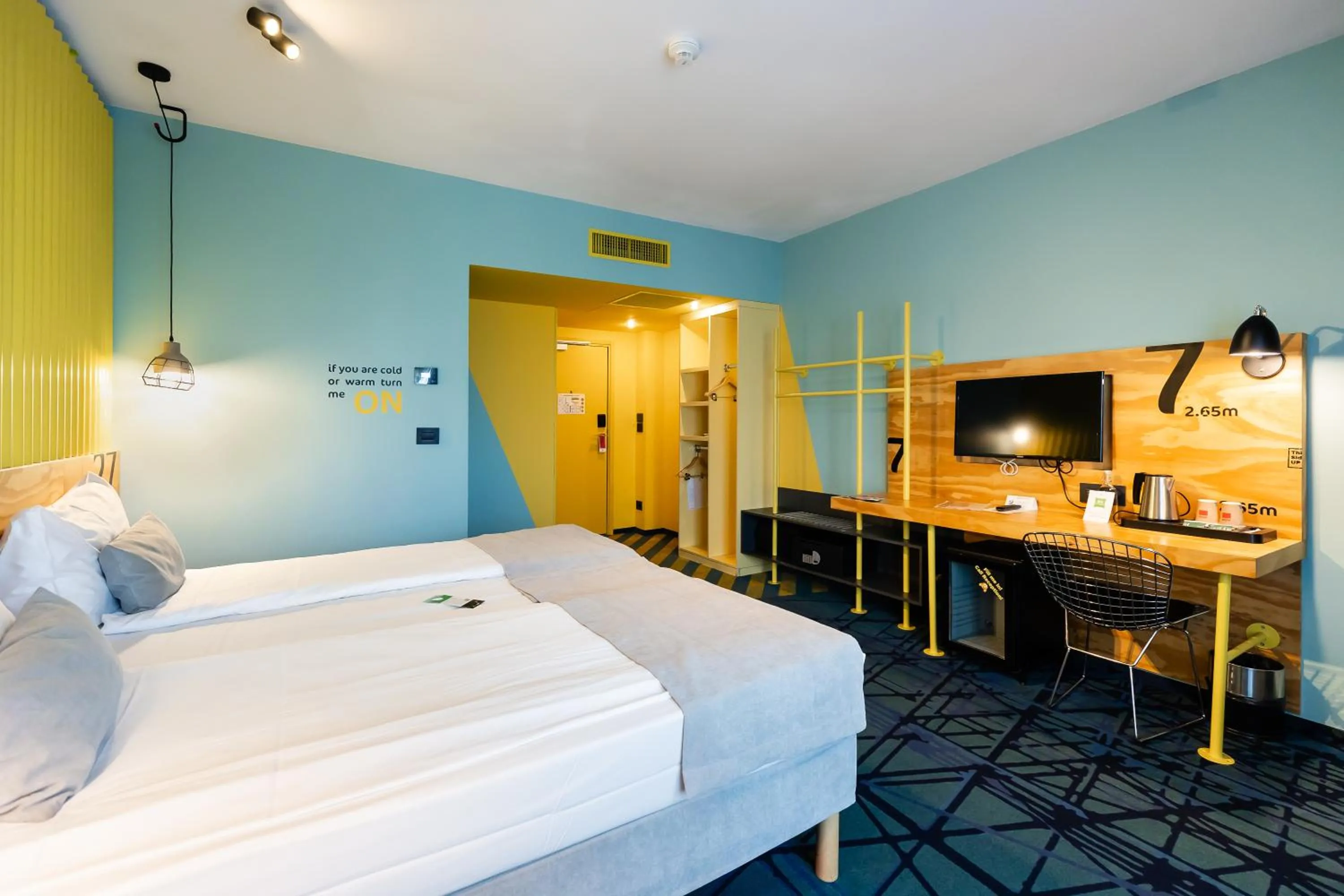 TV and multimedia, Bed in ibis Styles Bucharest Erbas
