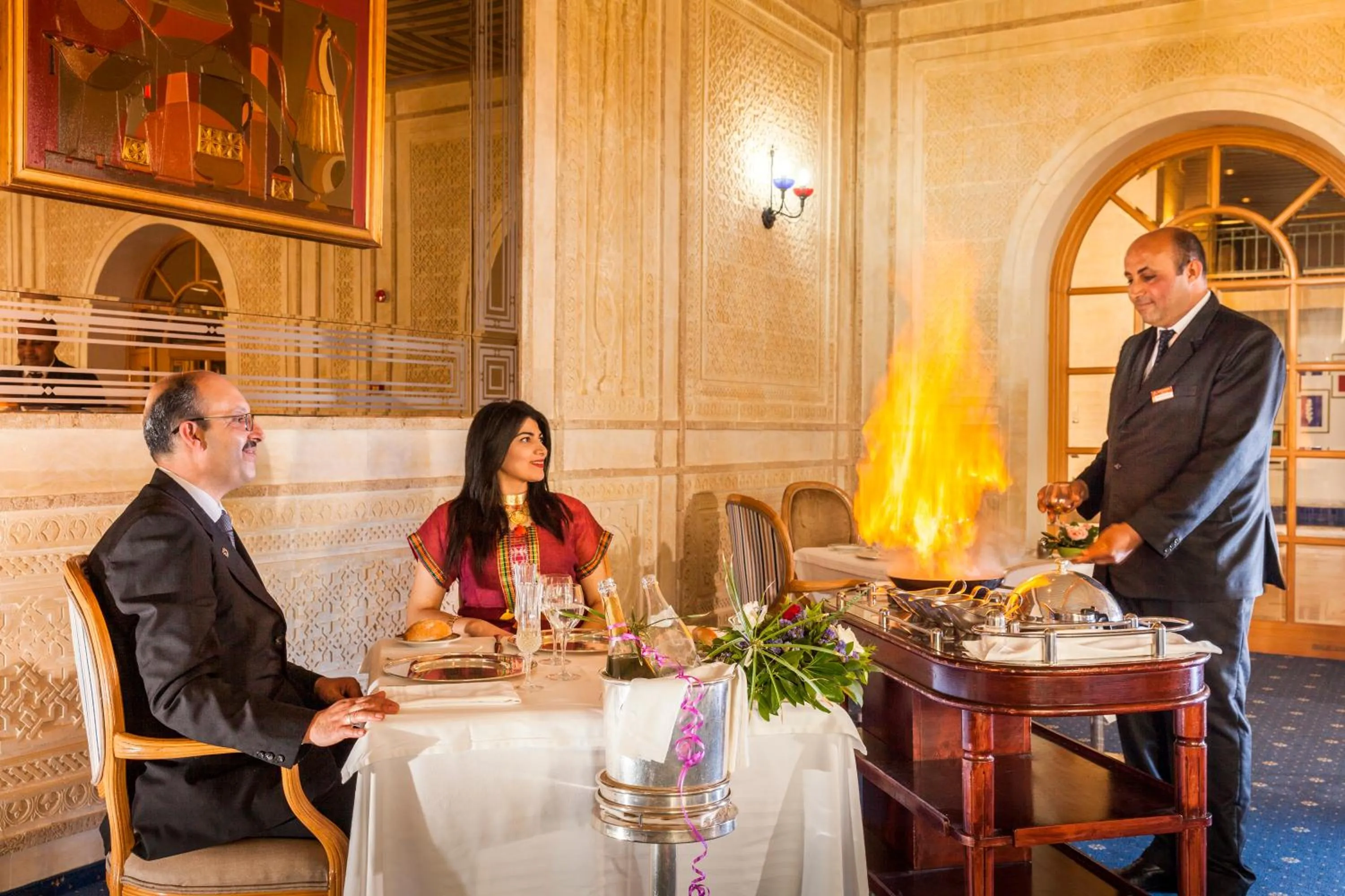 Restaurant/places to eat in Hasdrubal Thalassa & Spa Yasmine Hammamet