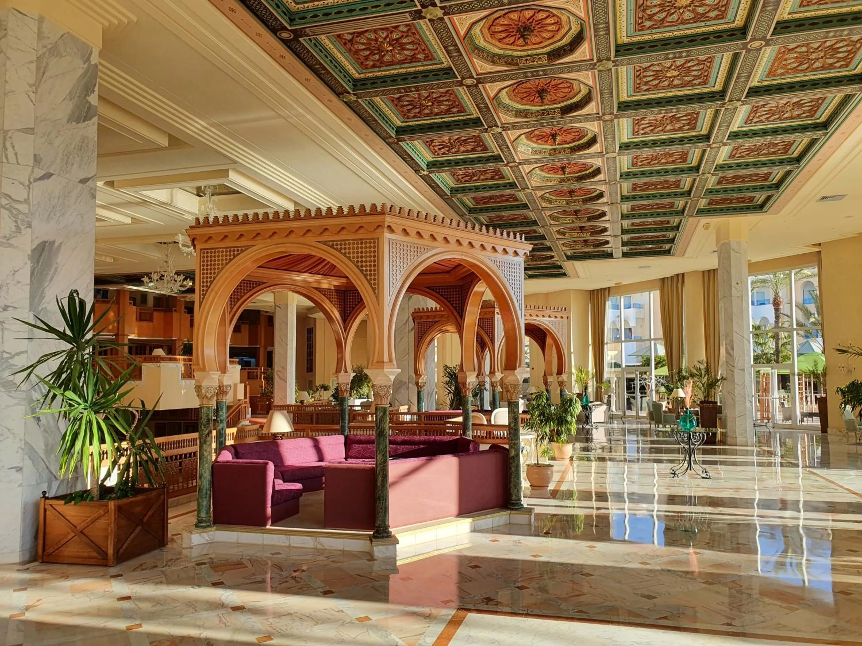 Lobby or reception in Hasdrubal Thalassa & Spa Yasmine Hammamet