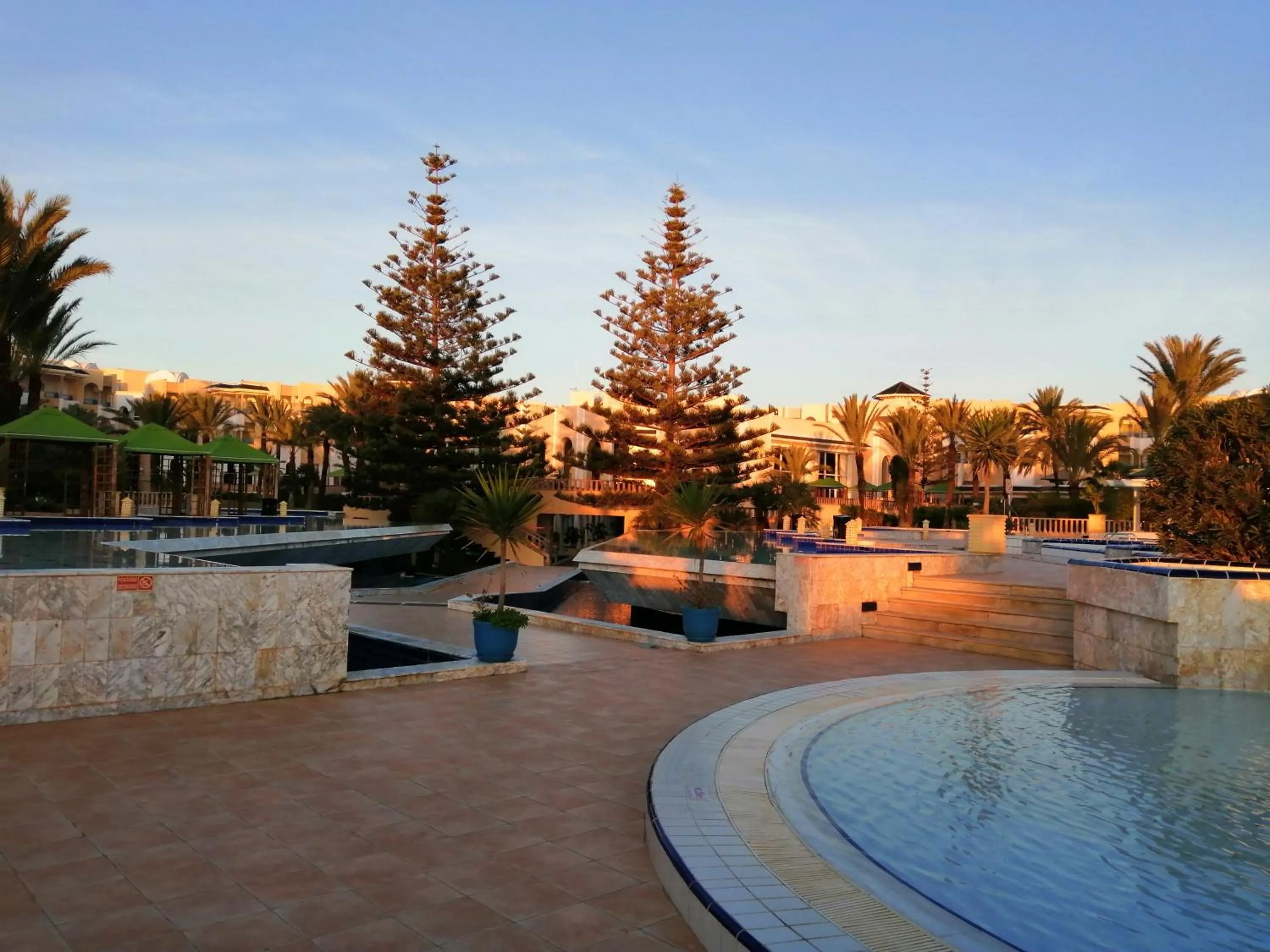Swimming pool in Hasdrubal Thalassa & Spa Yasmine Hammamet