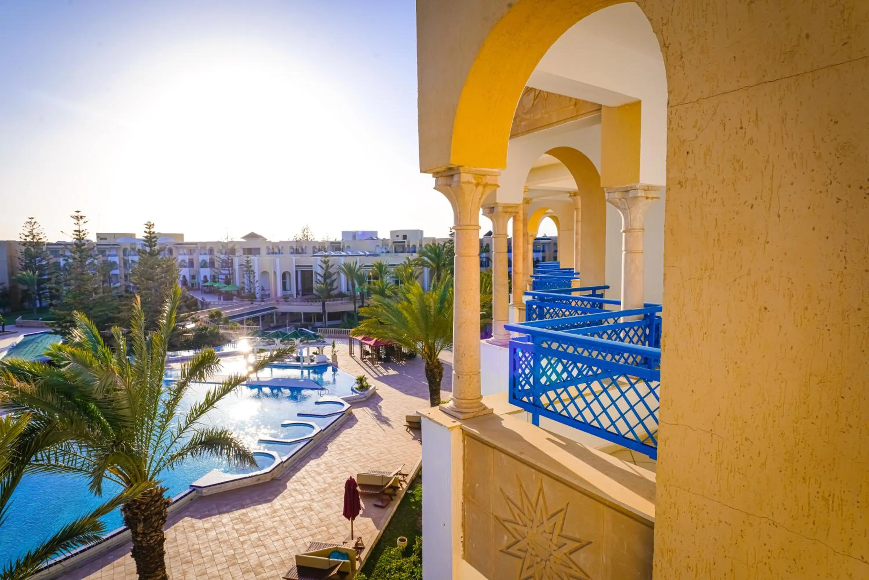 Balcony/Terrace in Hasdrubal Thalassa & Spa Yasmine Hammamet