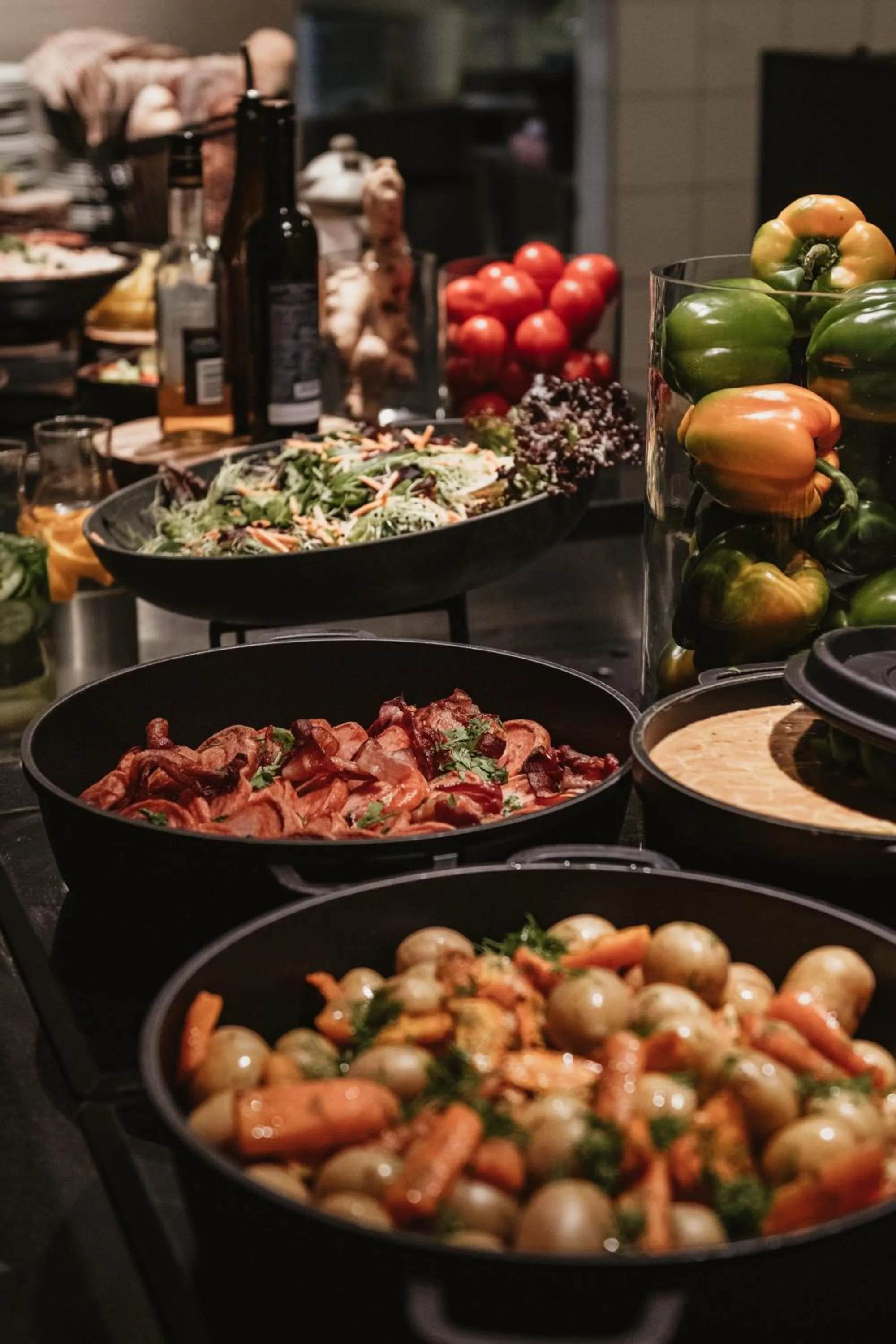 Dinner in Home Hotel Wellington