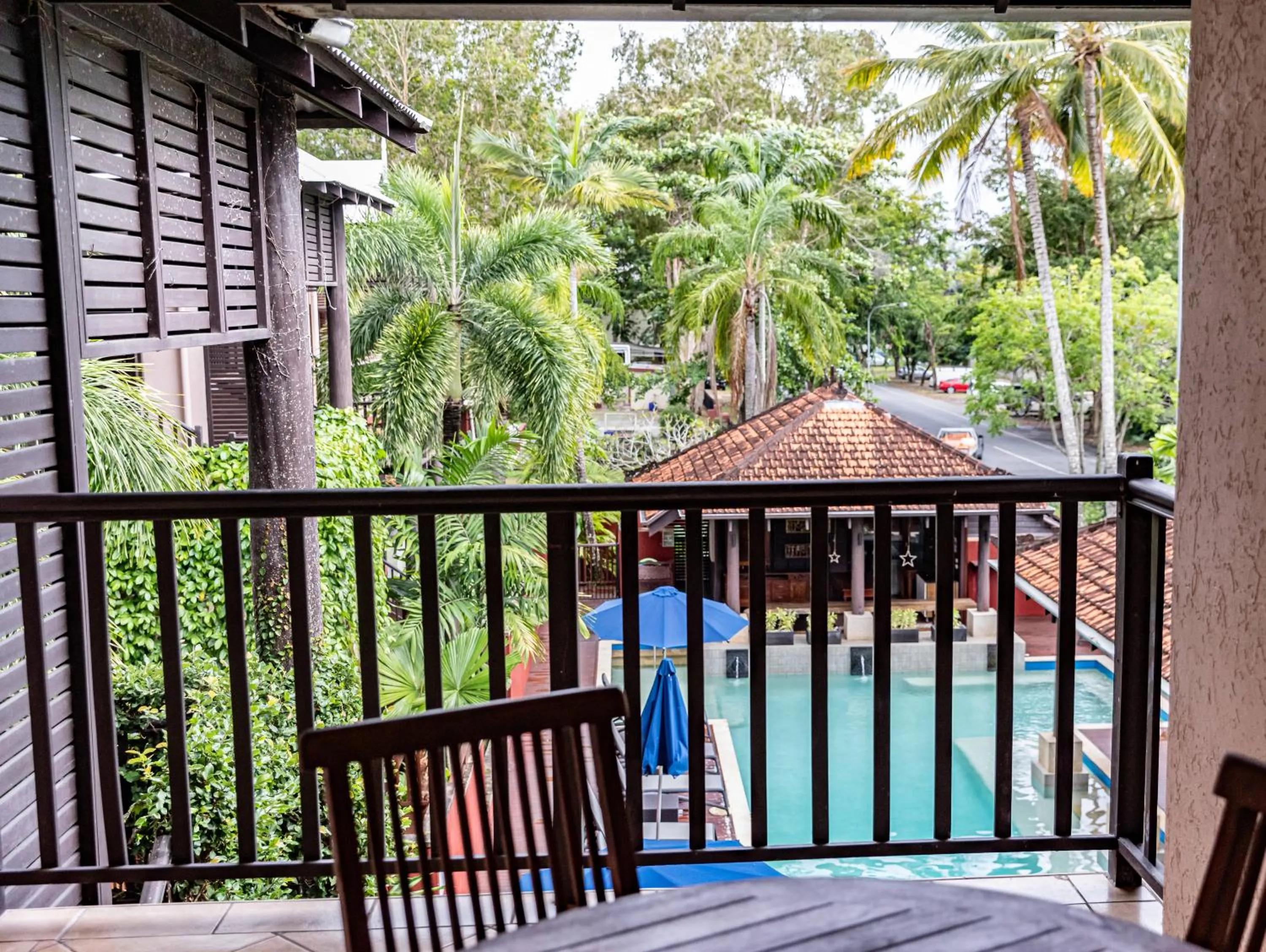 Patio in Hibiscus Resort & Spa - Official Onsite Reception & Check In