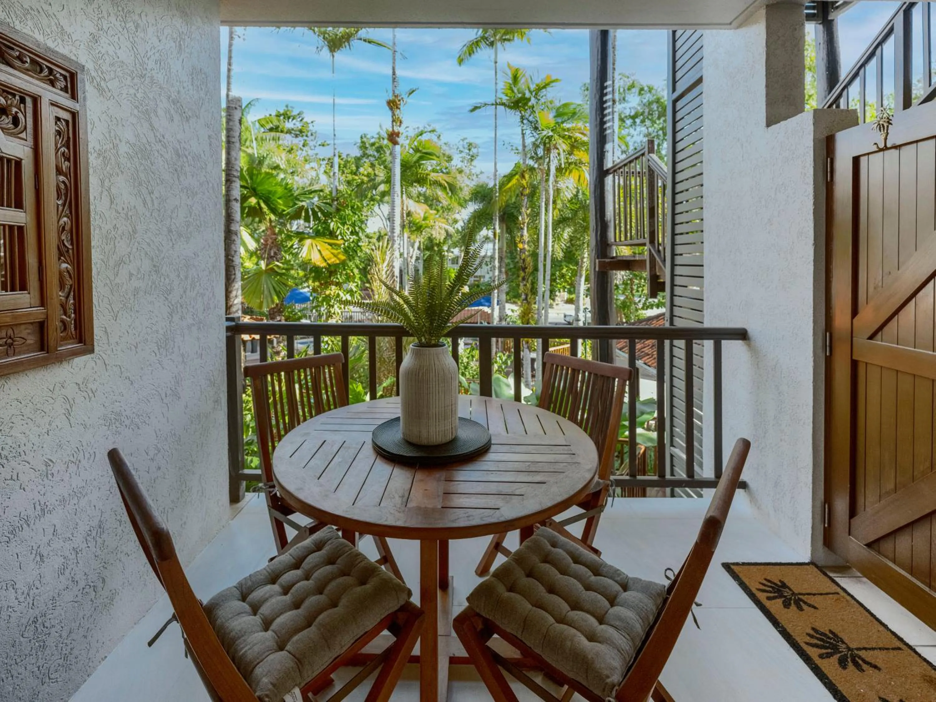 Patio in Hibiscus Resort & Spa - Official Onsite Reception & Check In