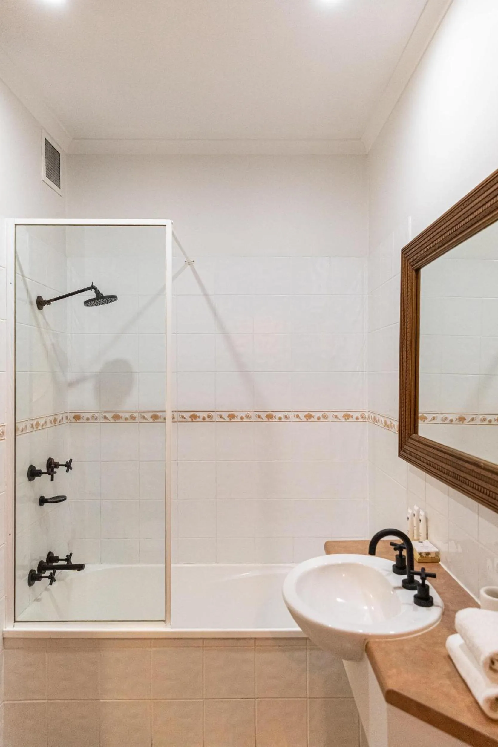 Shower in Hibiscus Resort & Spa - Official Onsite Reception & Check In