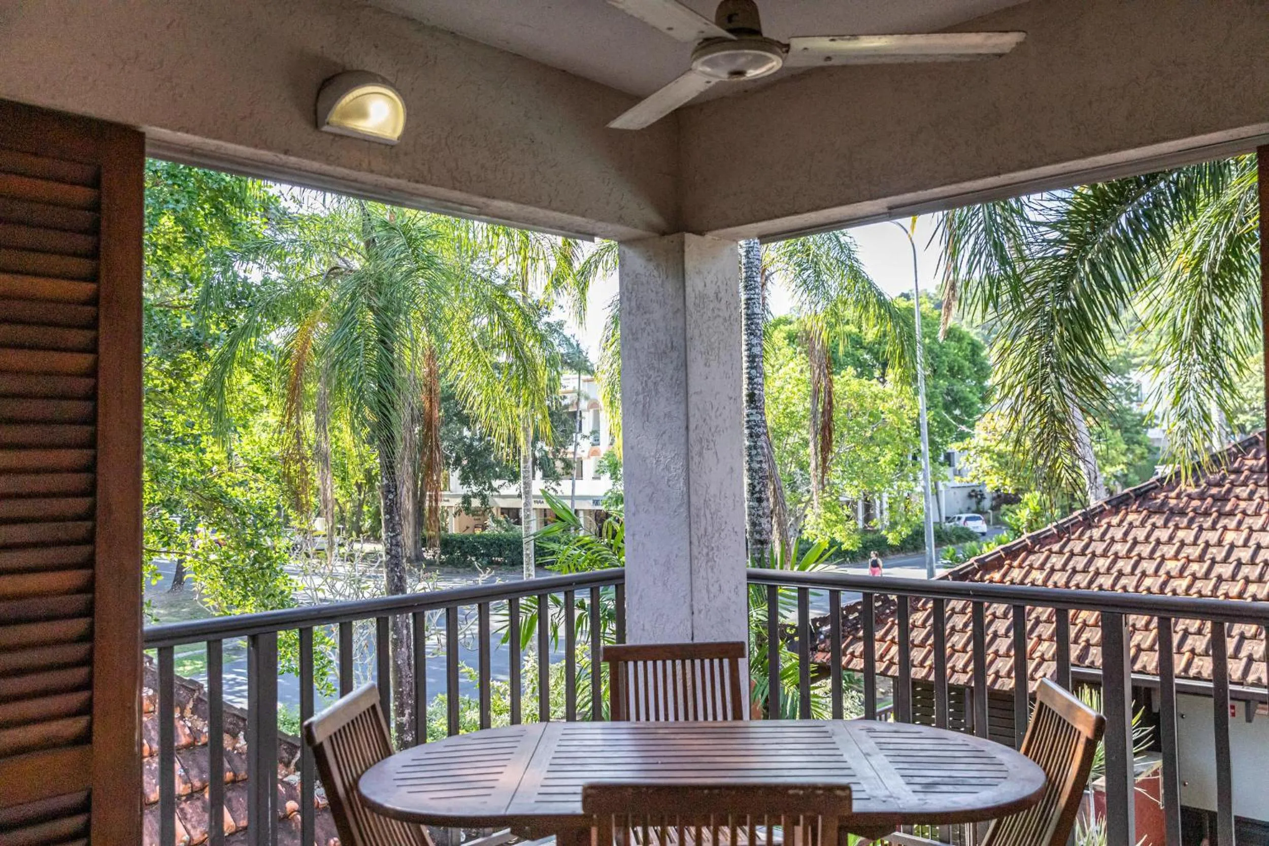 Patio in Hibiscus Resort & Spa - Official Onsite Reception & Check In