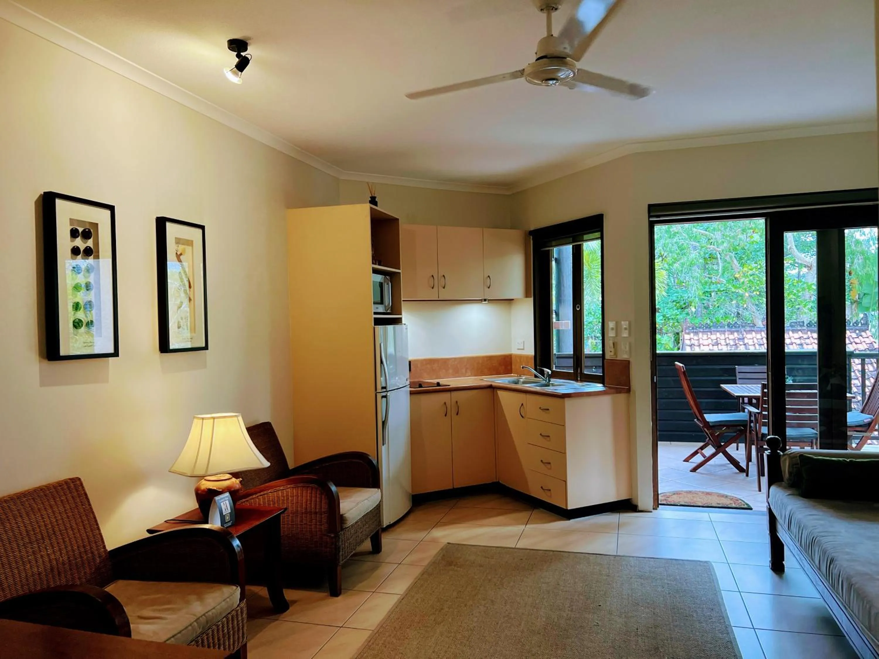 Kitchen or kitchenette in Hibiscus Resort & Spa - Official Onsite Reception & Check In