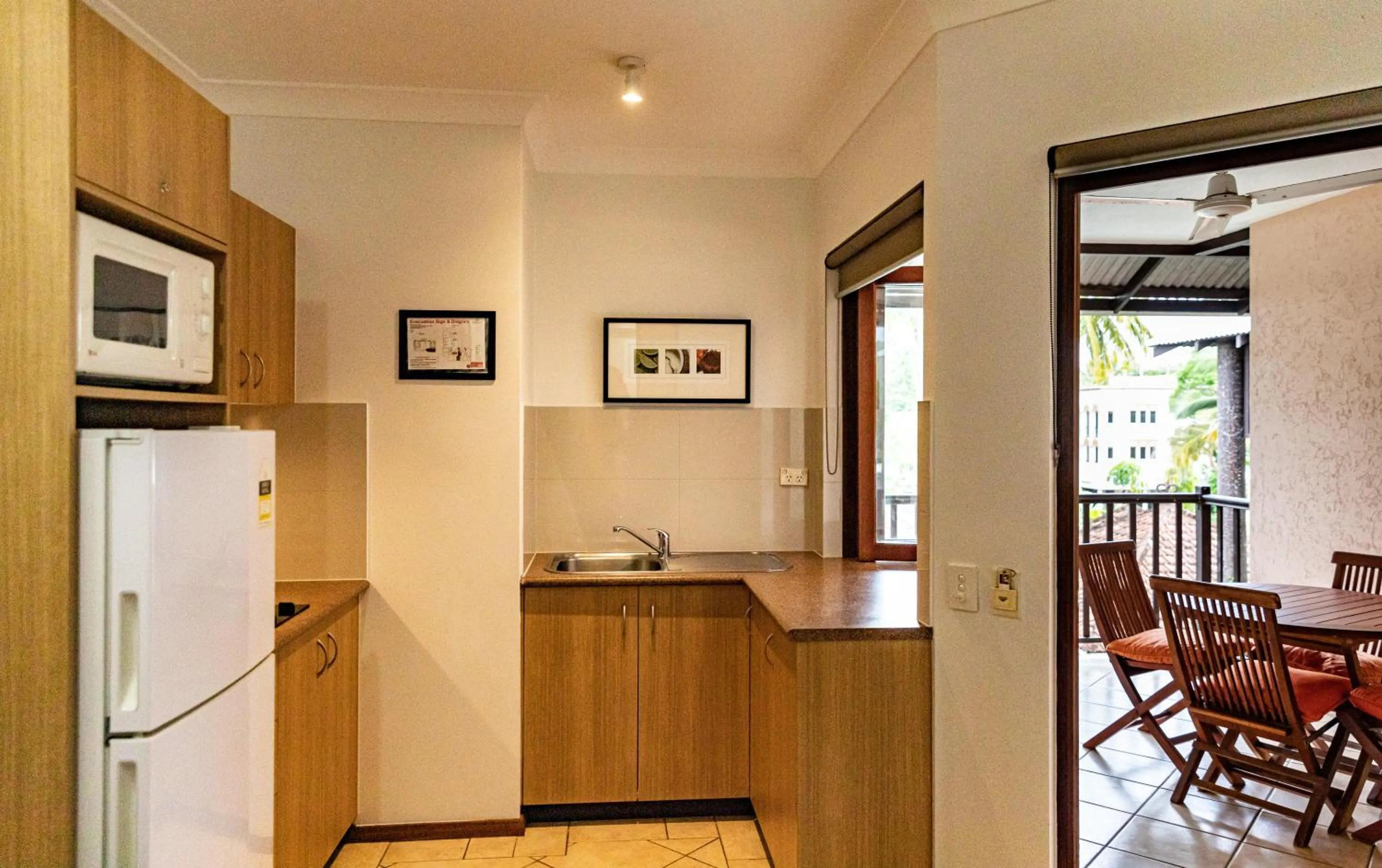 Kitchen or kitchenette in Hibiscus Resort & Spa - Official Onsite Reception & Check In