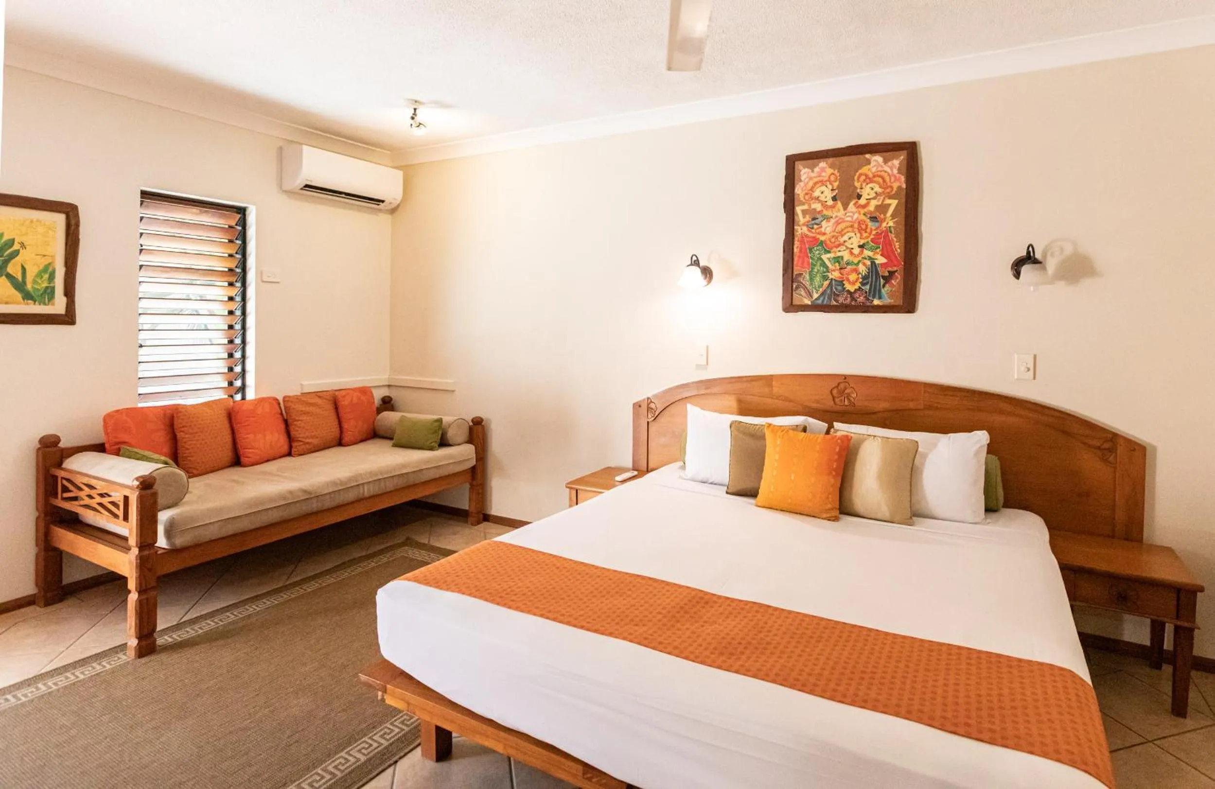 Bed in Hibiscus Resort & Spa - Official Onsite Reception & Check In
