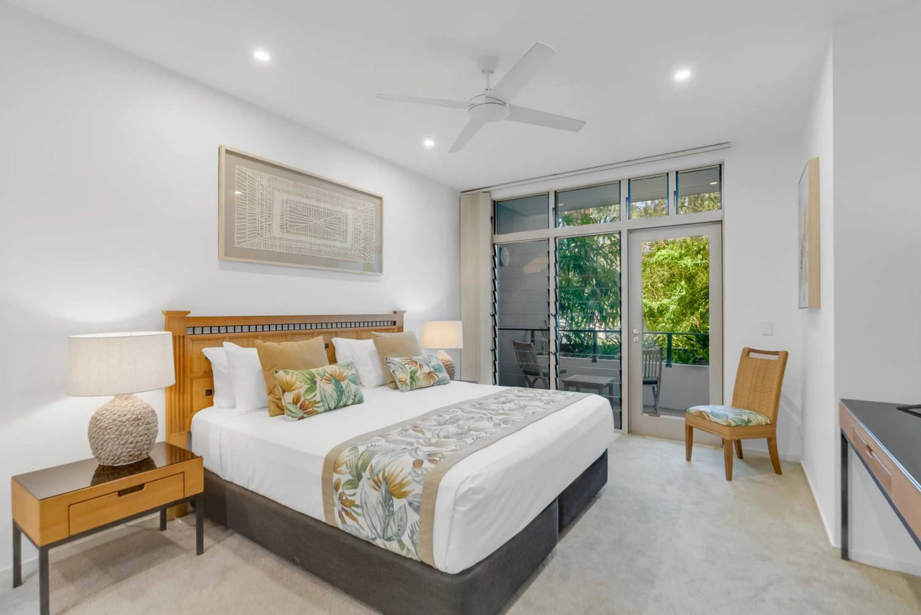 Bed in Sanctuary Palm Cove