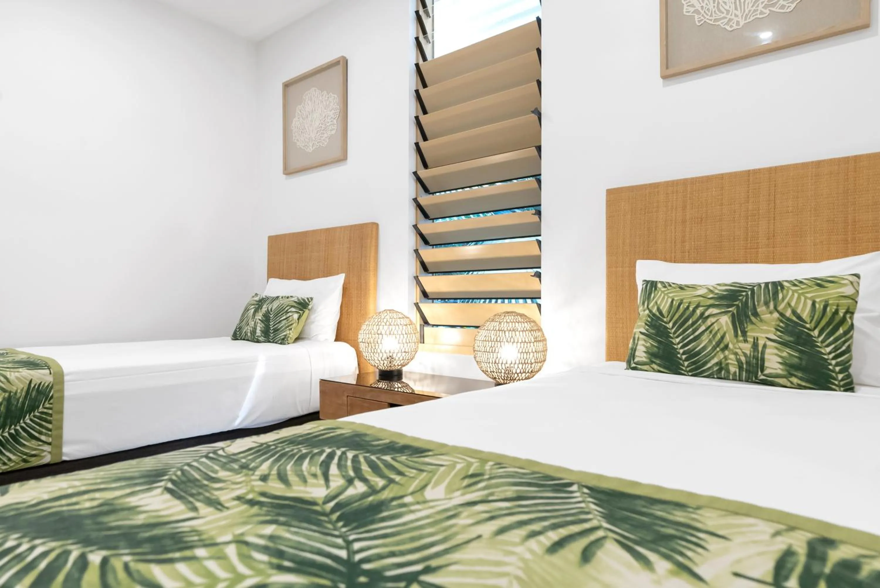 Bed in Sanctuary Palm Cove