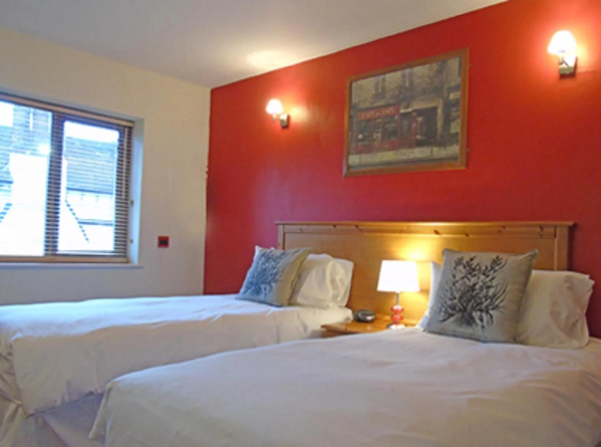 Bed in The Falcon At Hatton