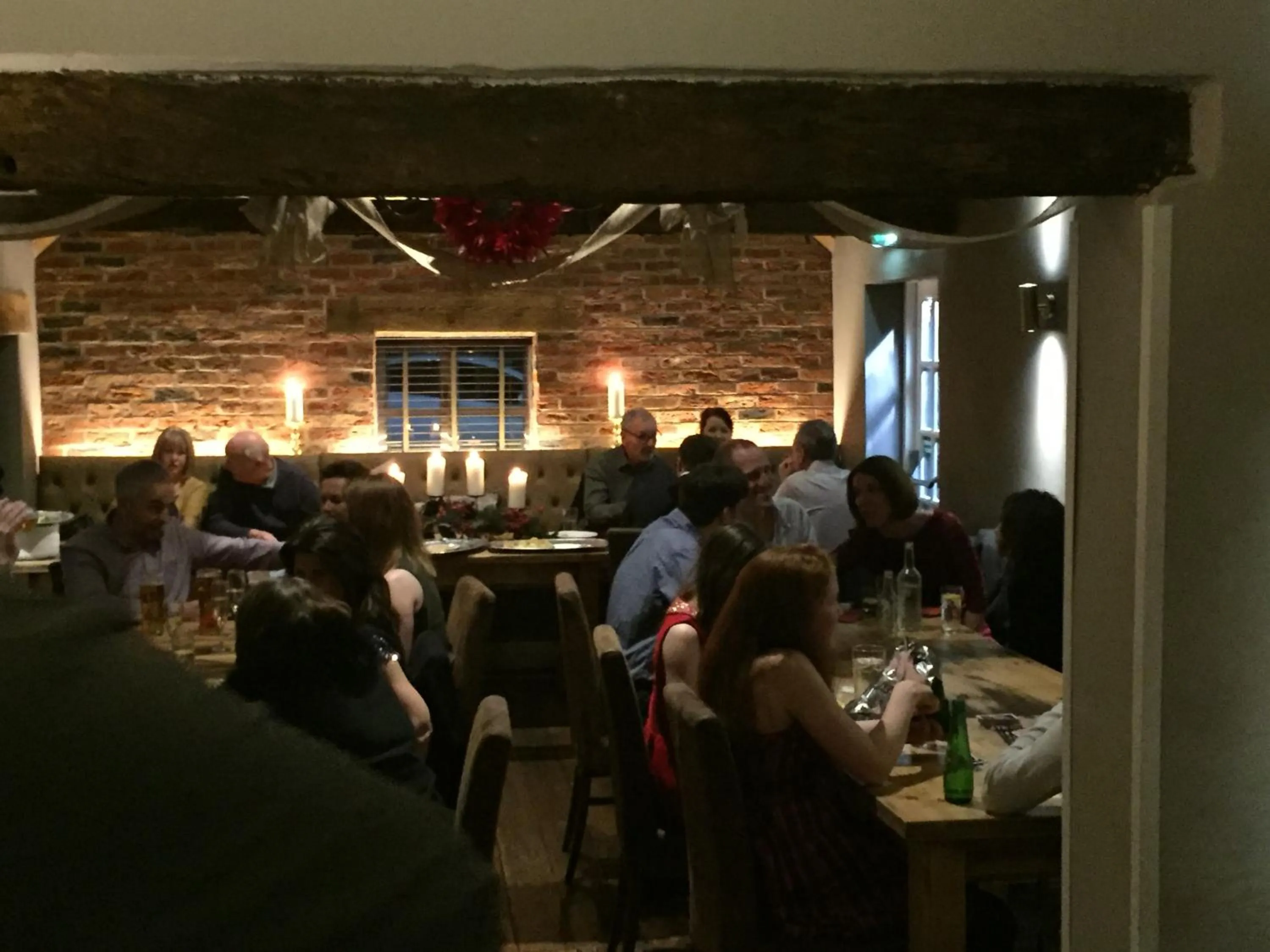 Food and drinks in The Falcon At Hatton