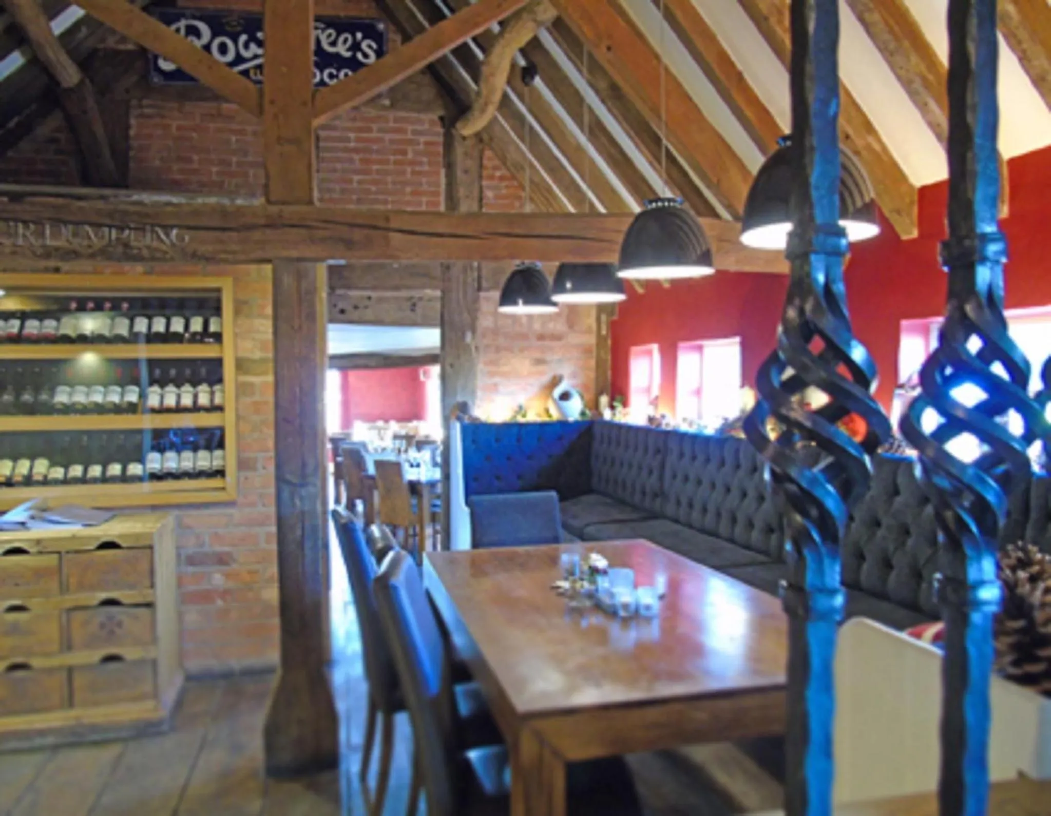 Restaurant/places to eat in The Falcon At Hatton