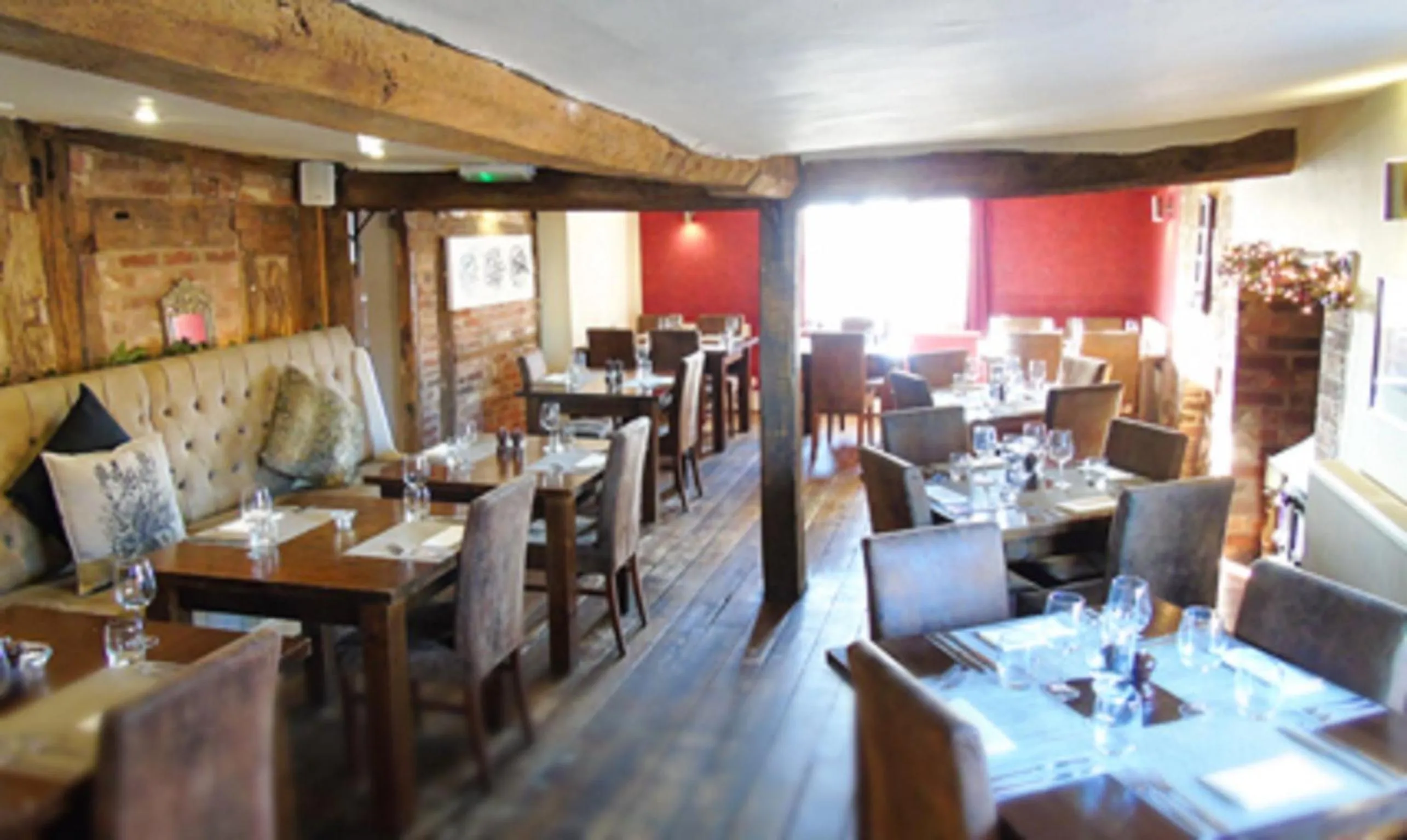 Dining area in The Falcon At Hatton