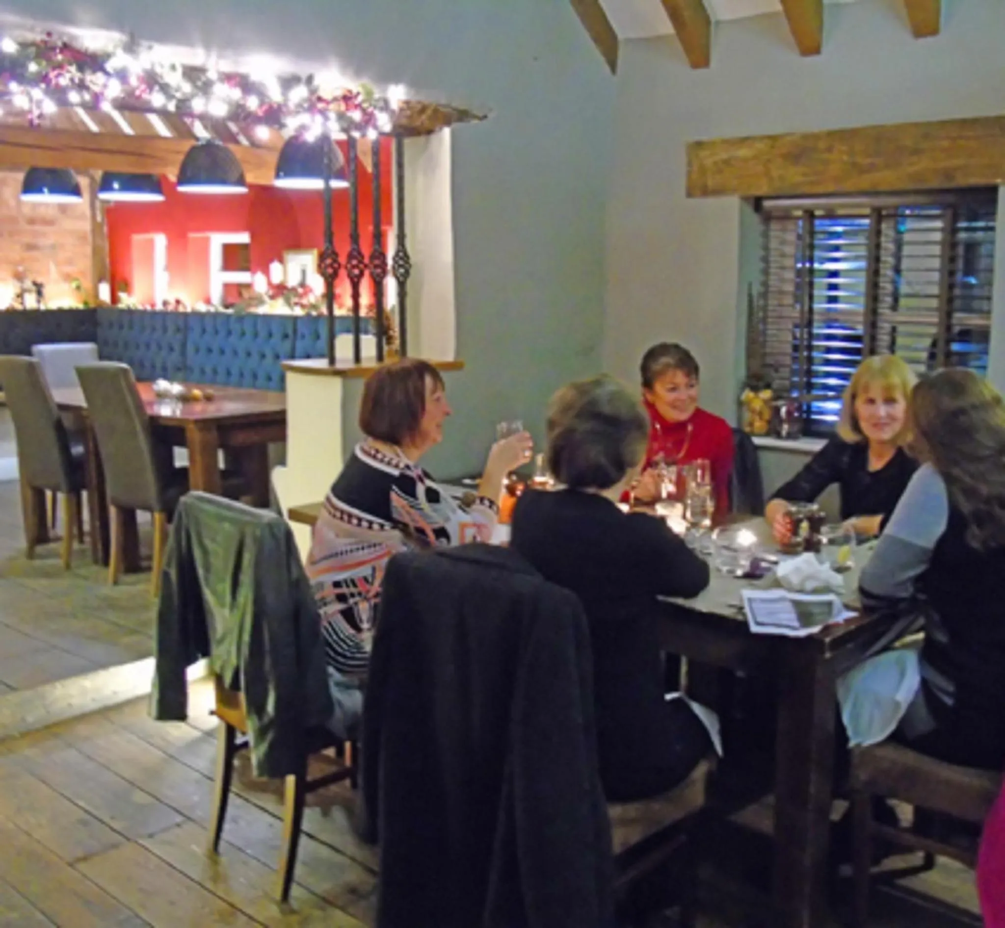 Restaurant/places to eat in The Falcon At Hatton