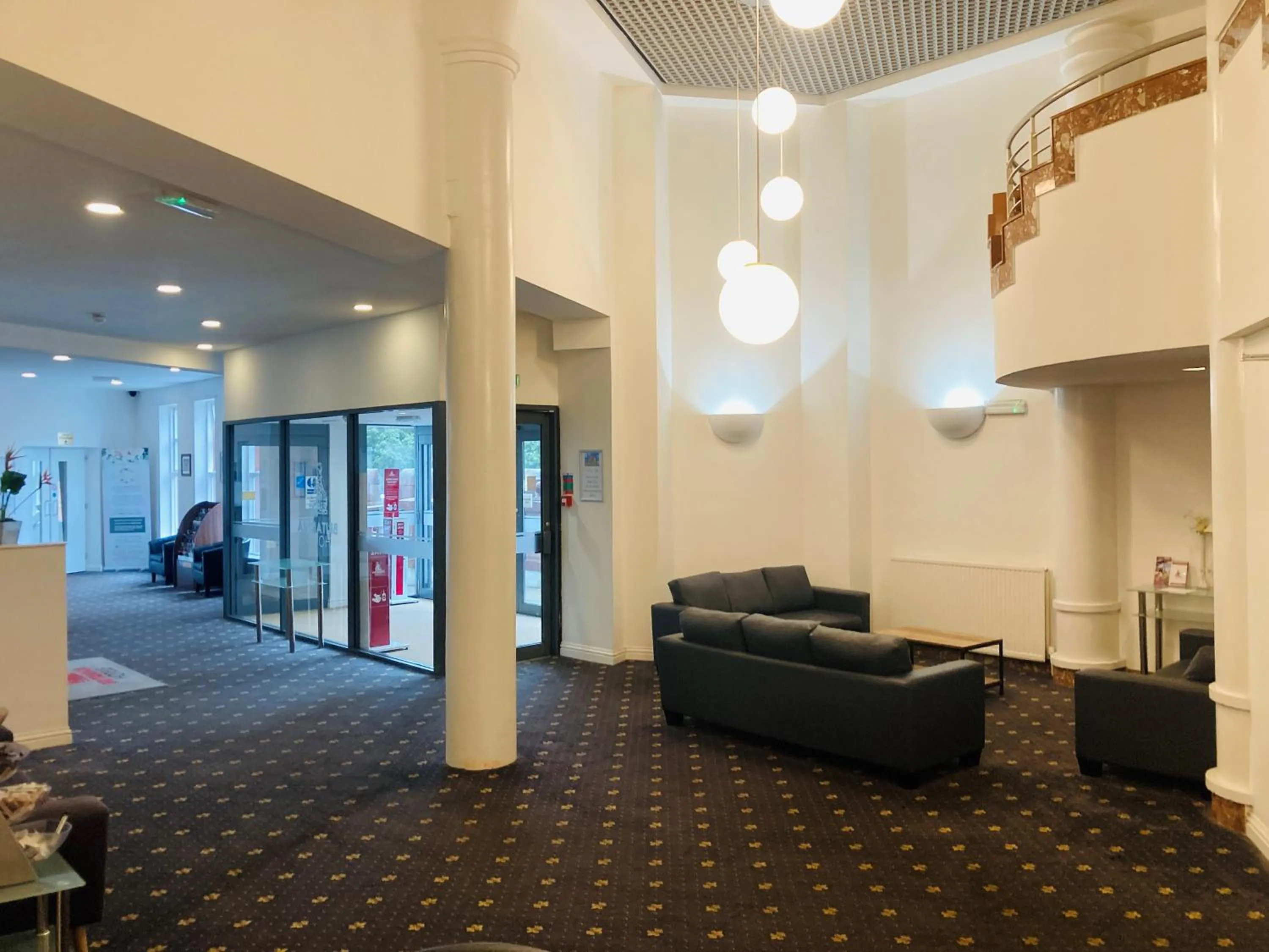 Facade/entrance in Adamton Country House Hotel