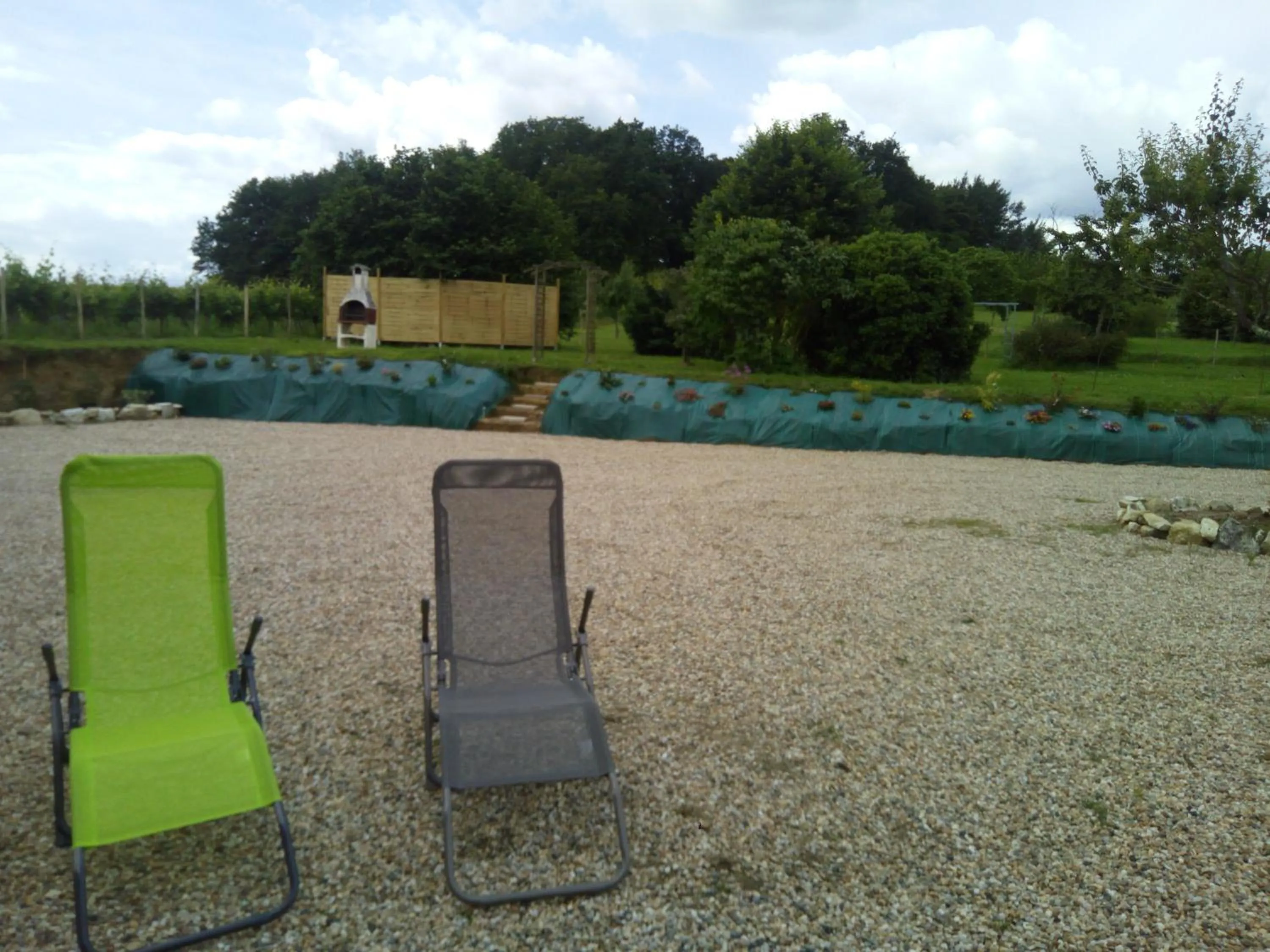 Garden in La Mirabelle