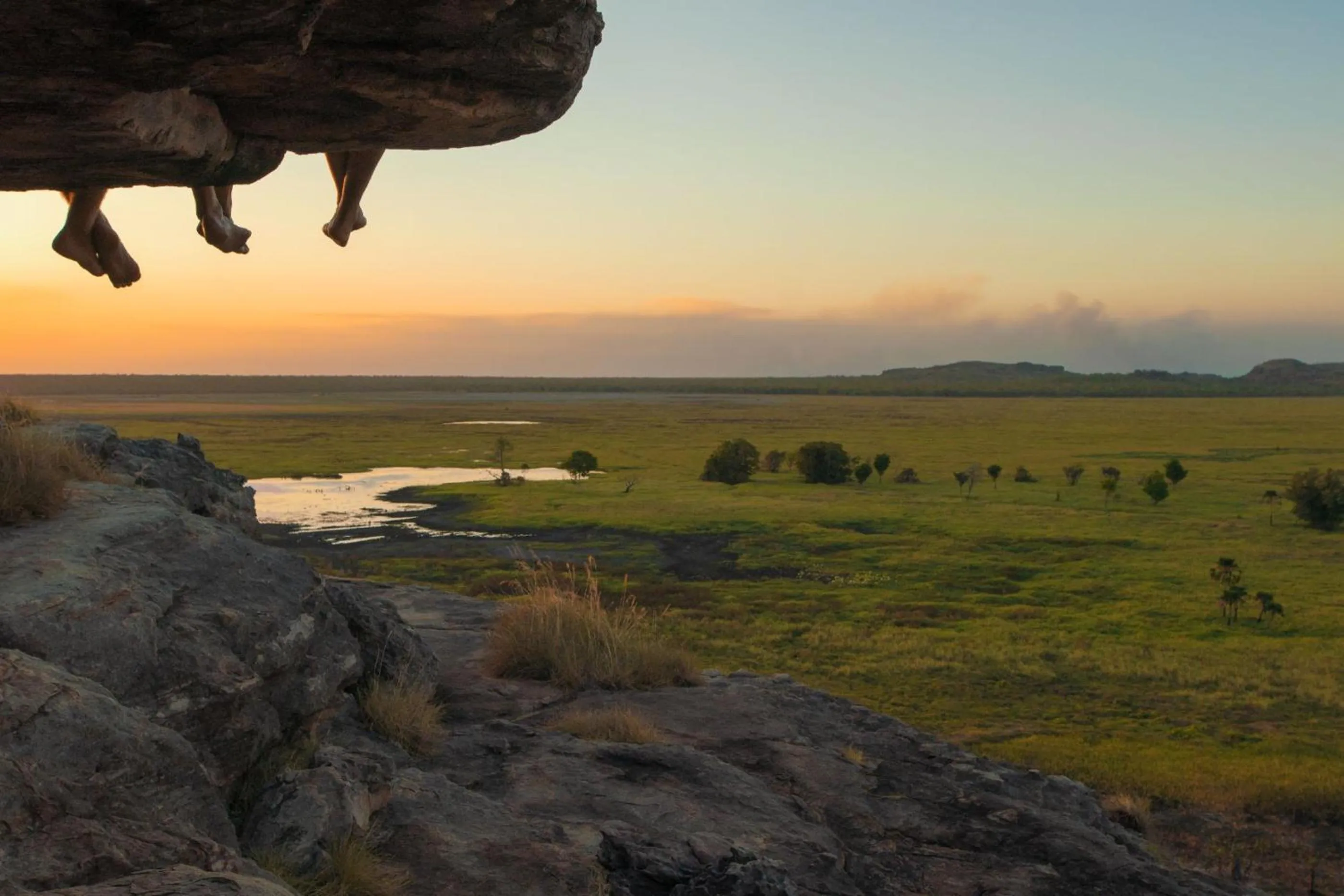 Natural landscape in Cooinda Lodge Kakadu
