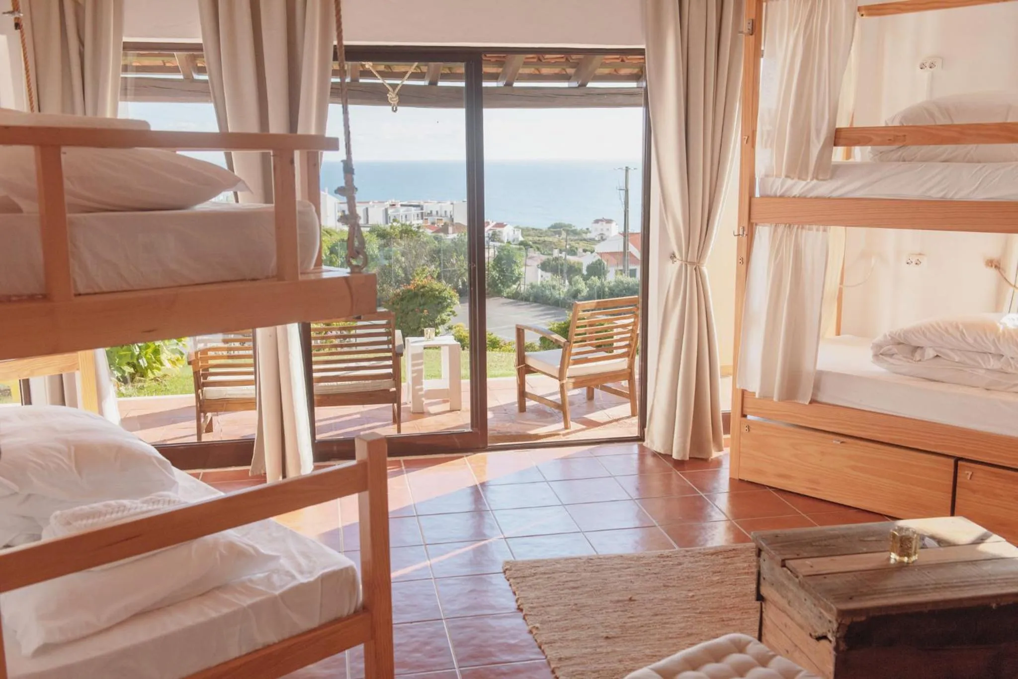 View (from property/room), Bed in Surf Vilas by Laneez Ericeira