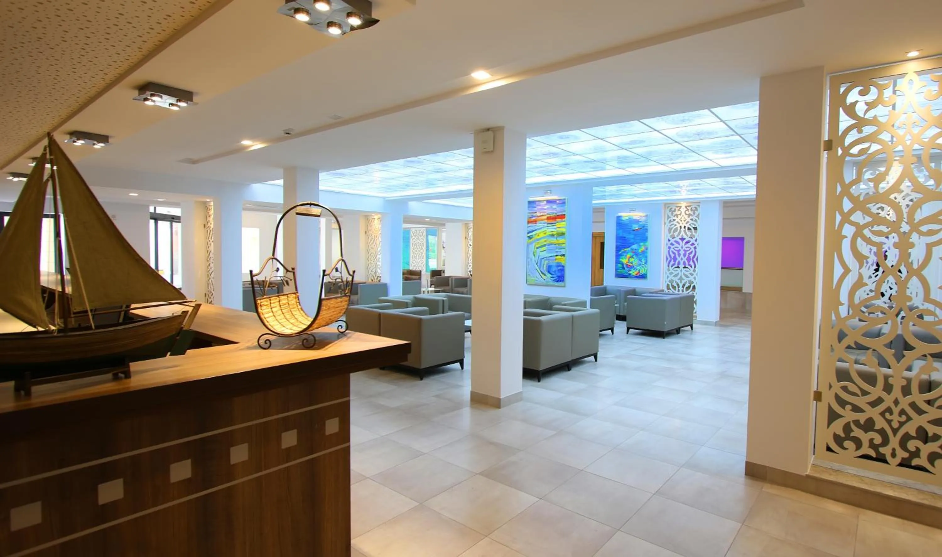 Lobby or reception in Omar Khayam Resort & Aqua Park