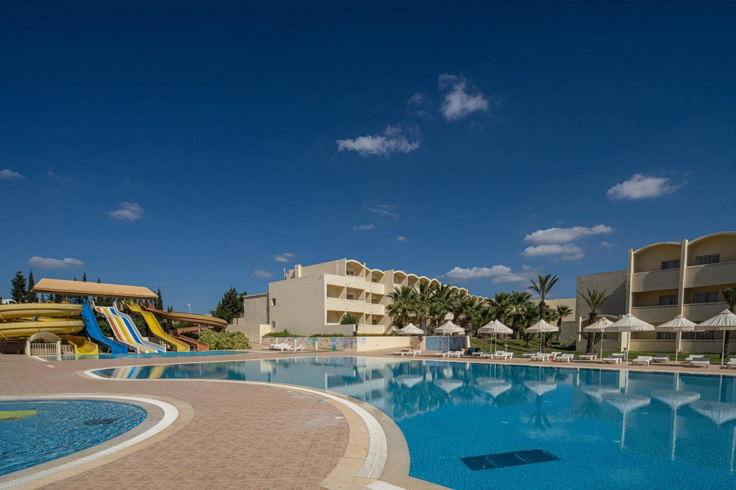 Aqua park in Dar Khayam