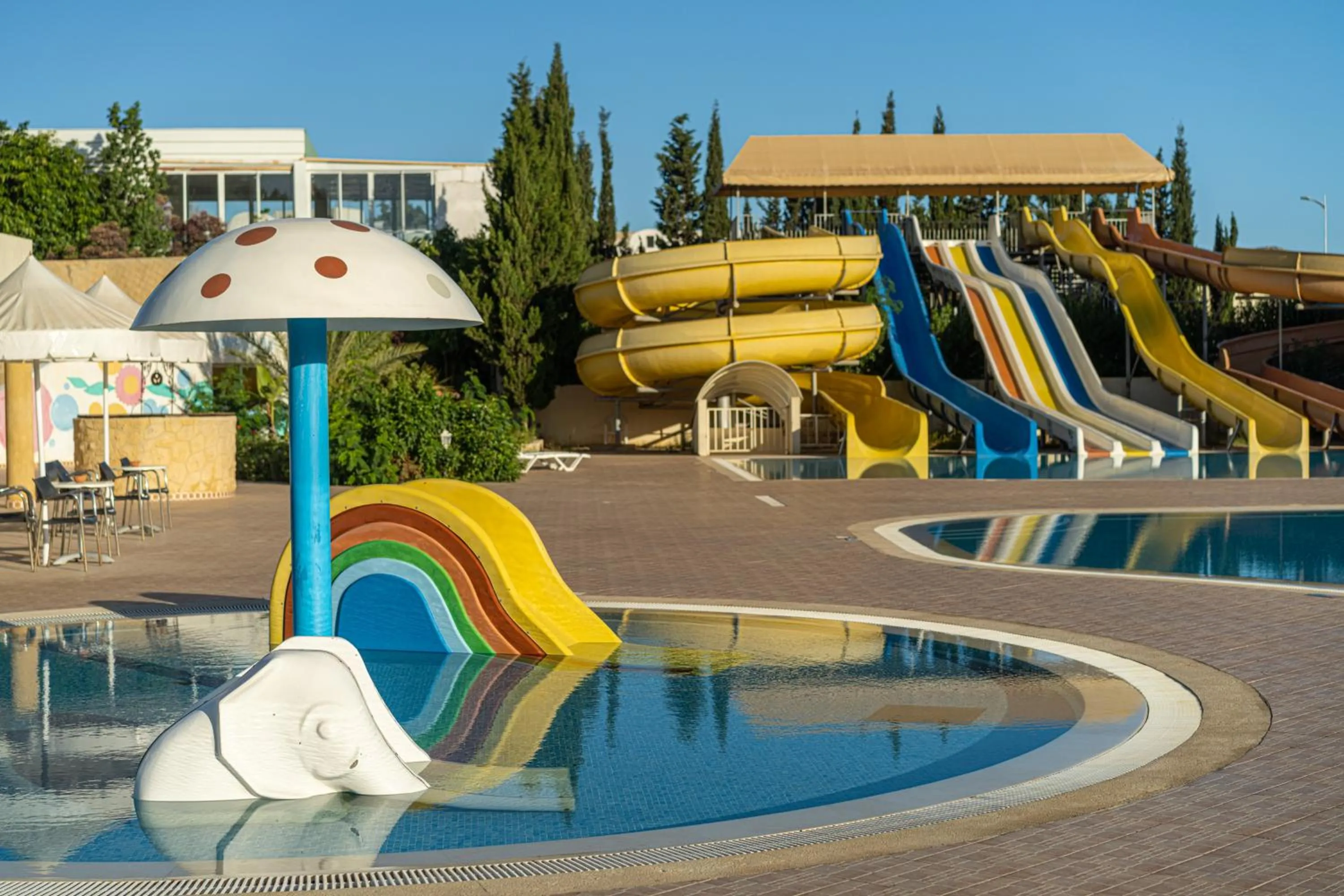 Aqua park in Dar Khayam