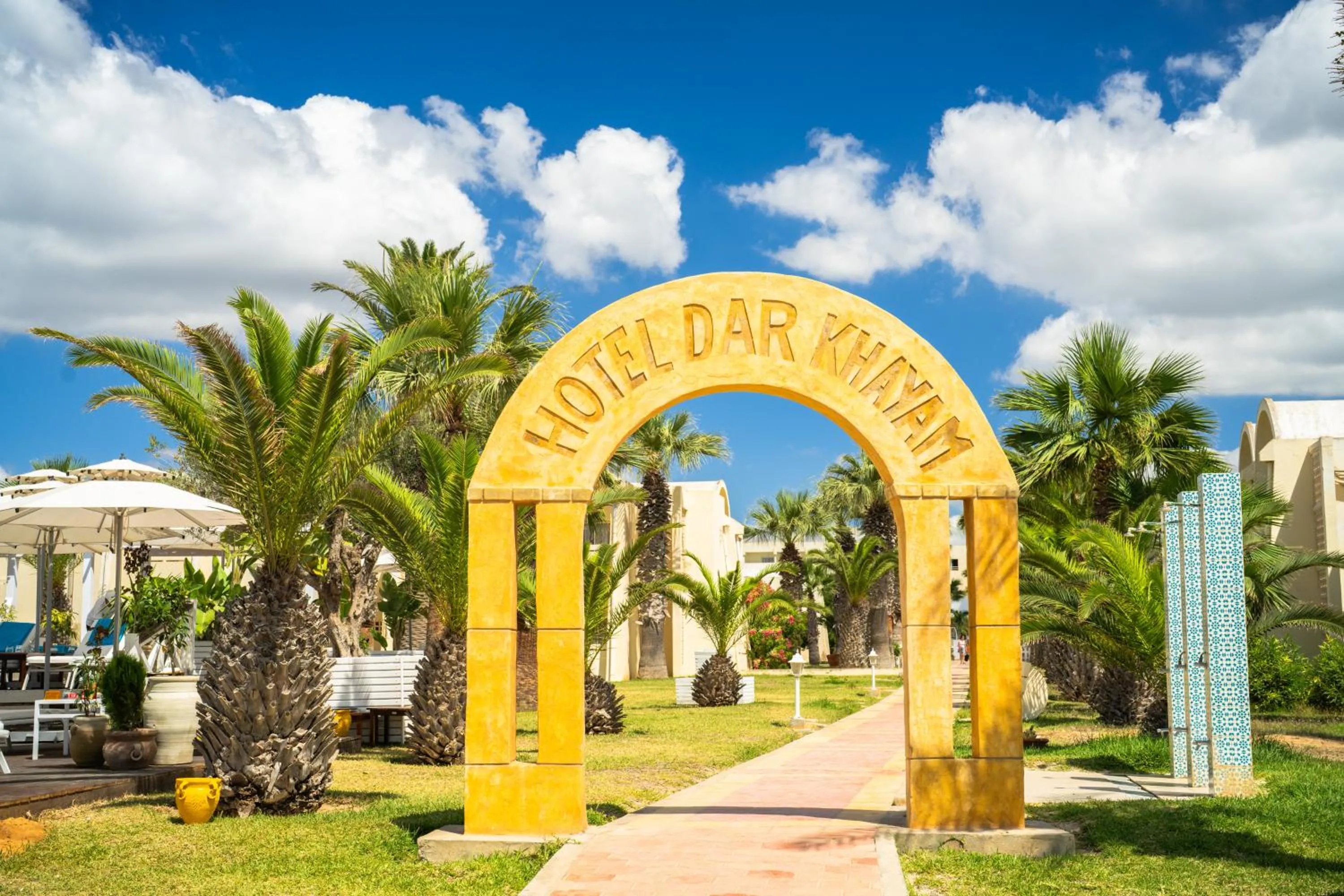 Garden in Dar Khayam