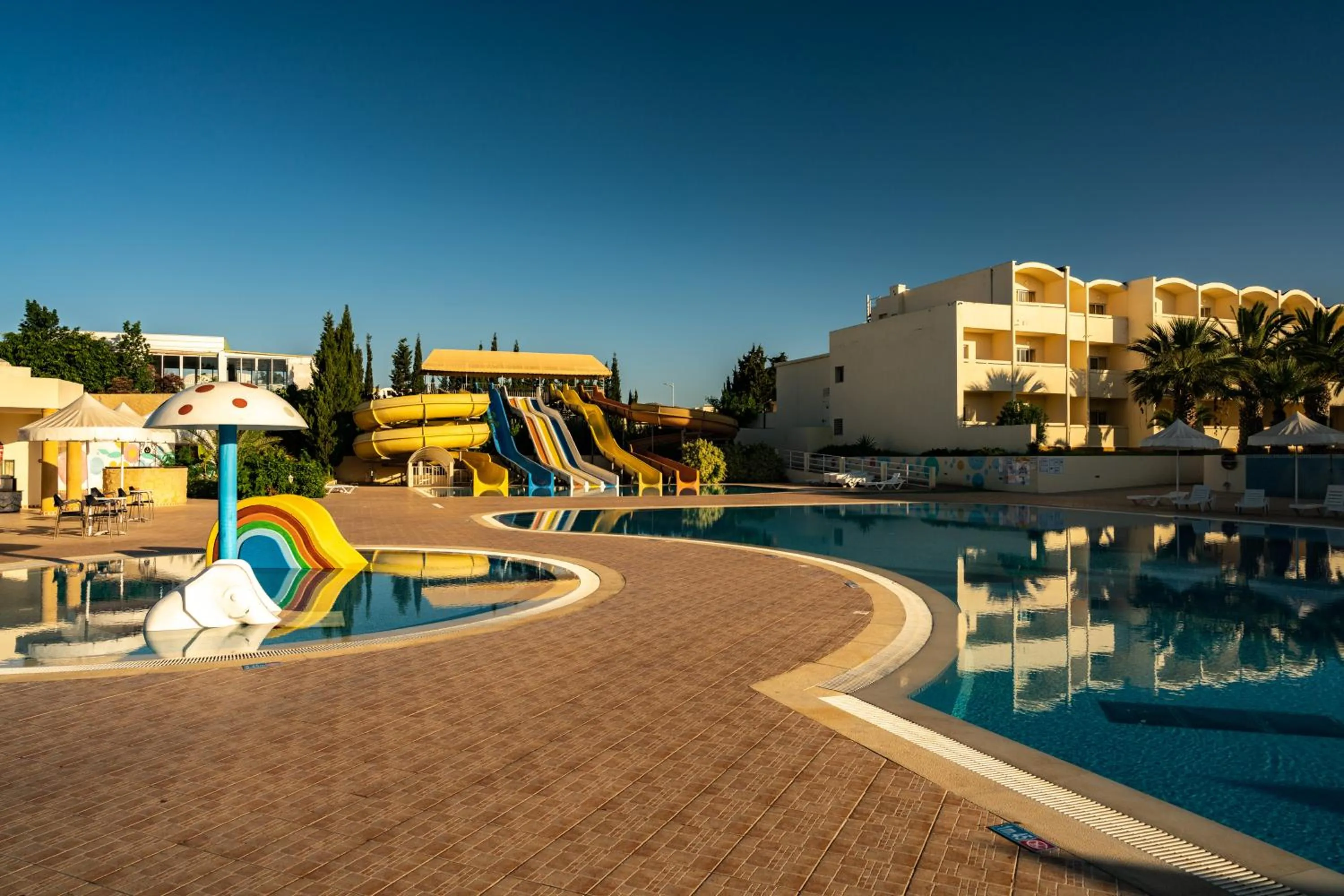 Aqua park in Dar Khayam