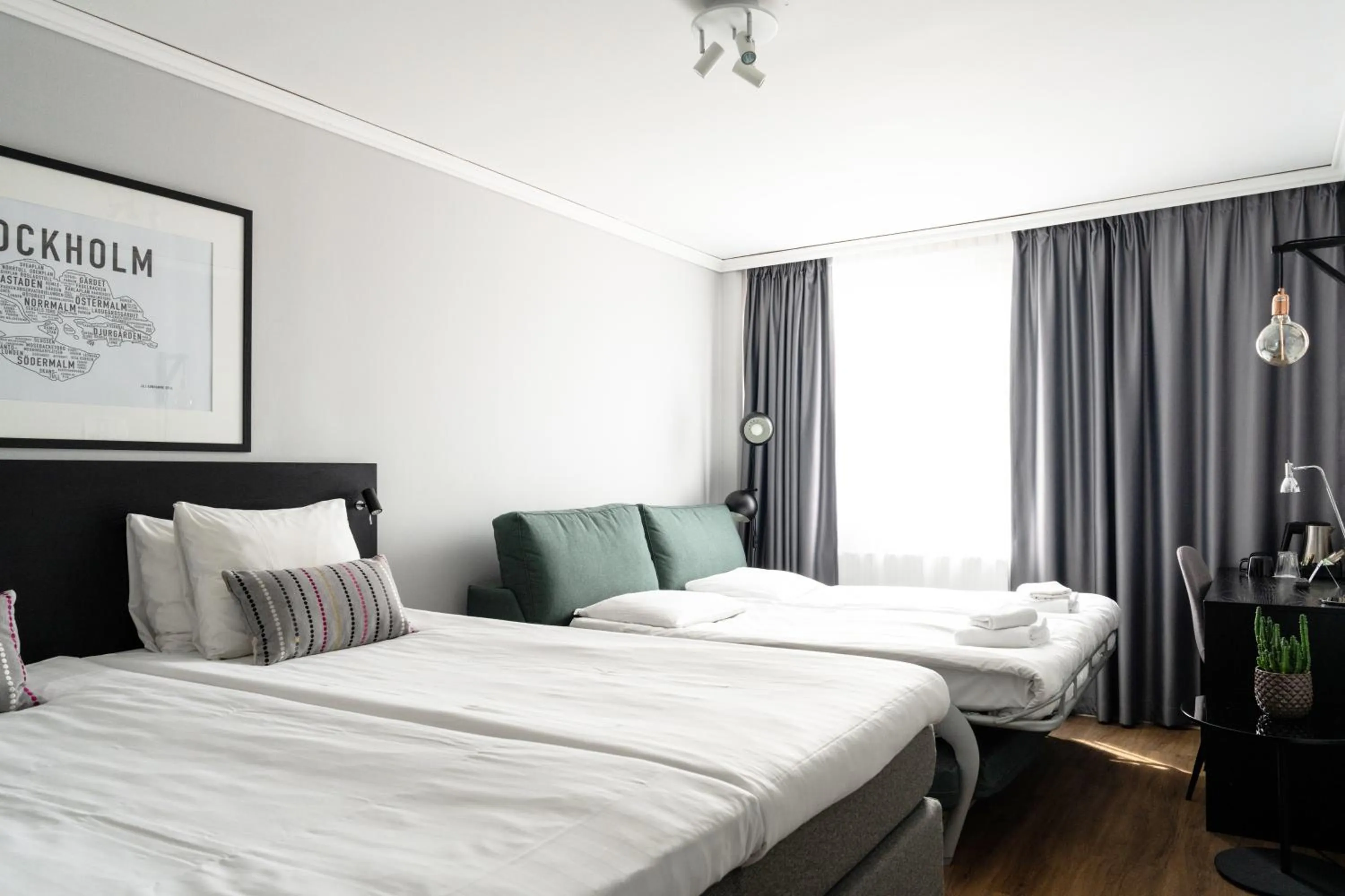 Photo of the whole room, Bed in Best Western Kom Hotel Stockholm