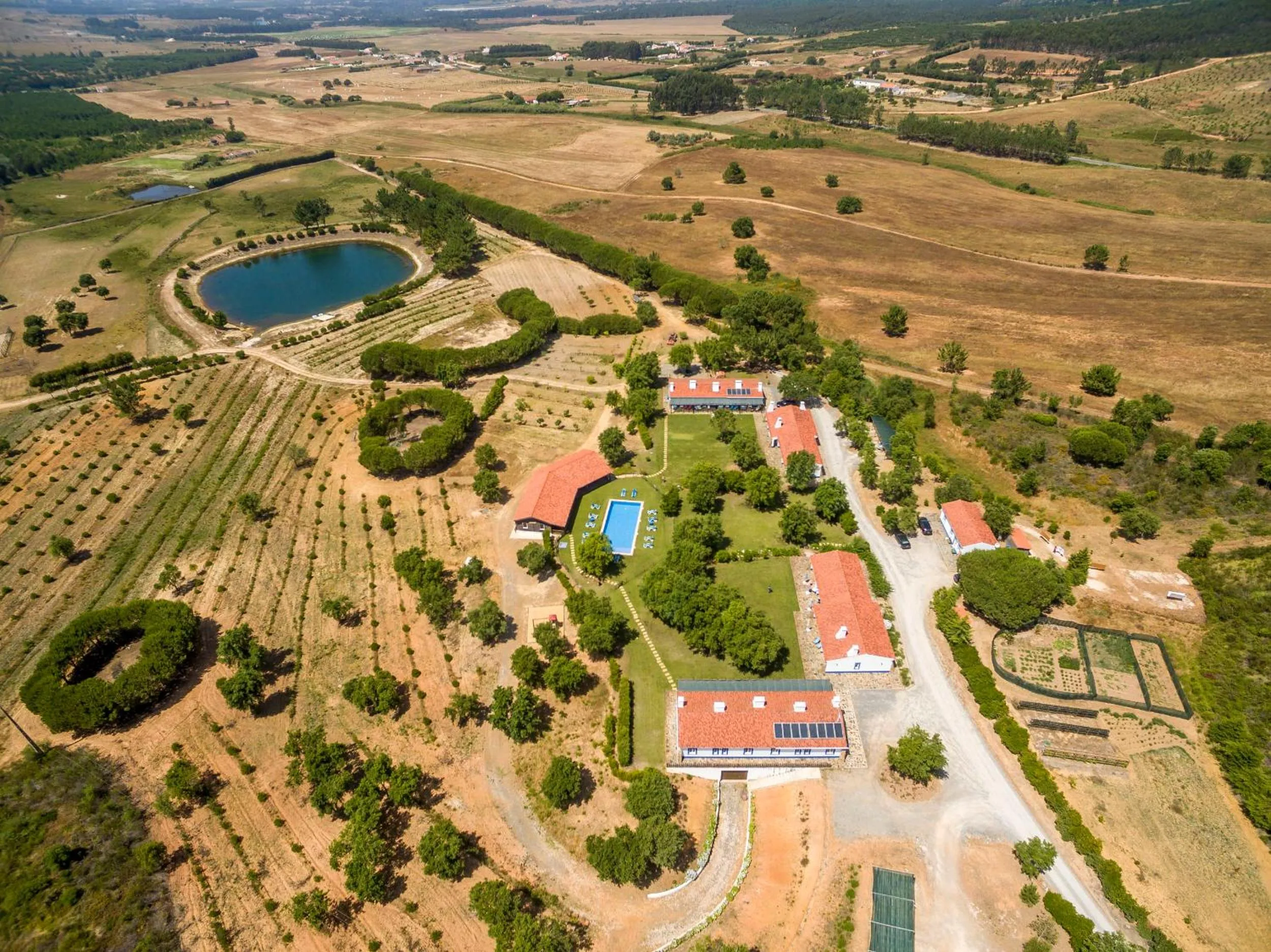 Bird's eye view in Monte Da Galrixa