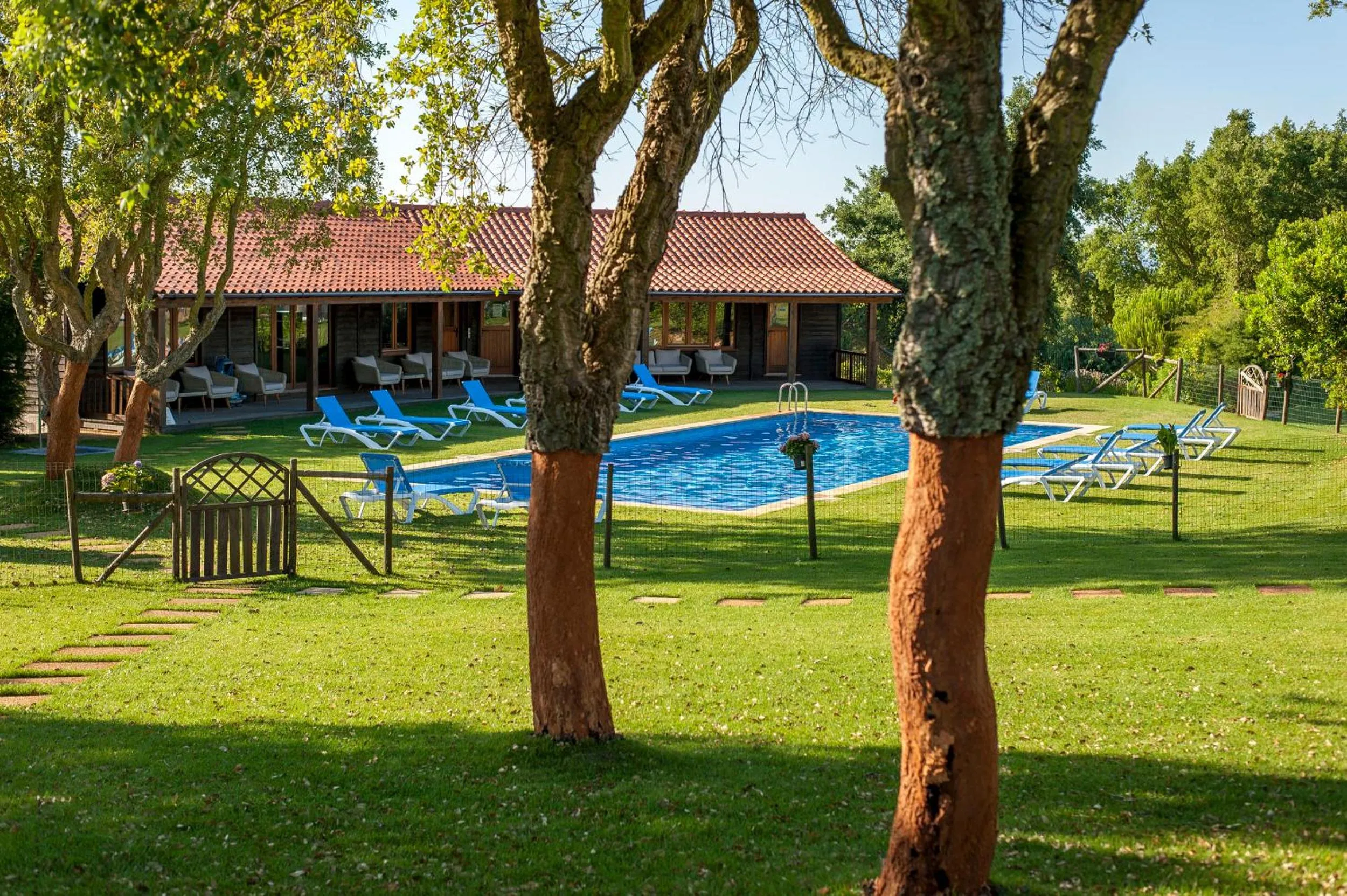 Garden view in Monte Da Galrixa