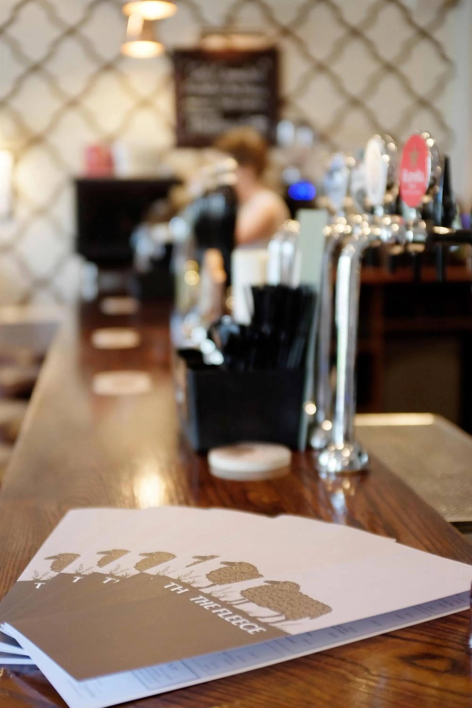 Lounge or bar in The Fleece