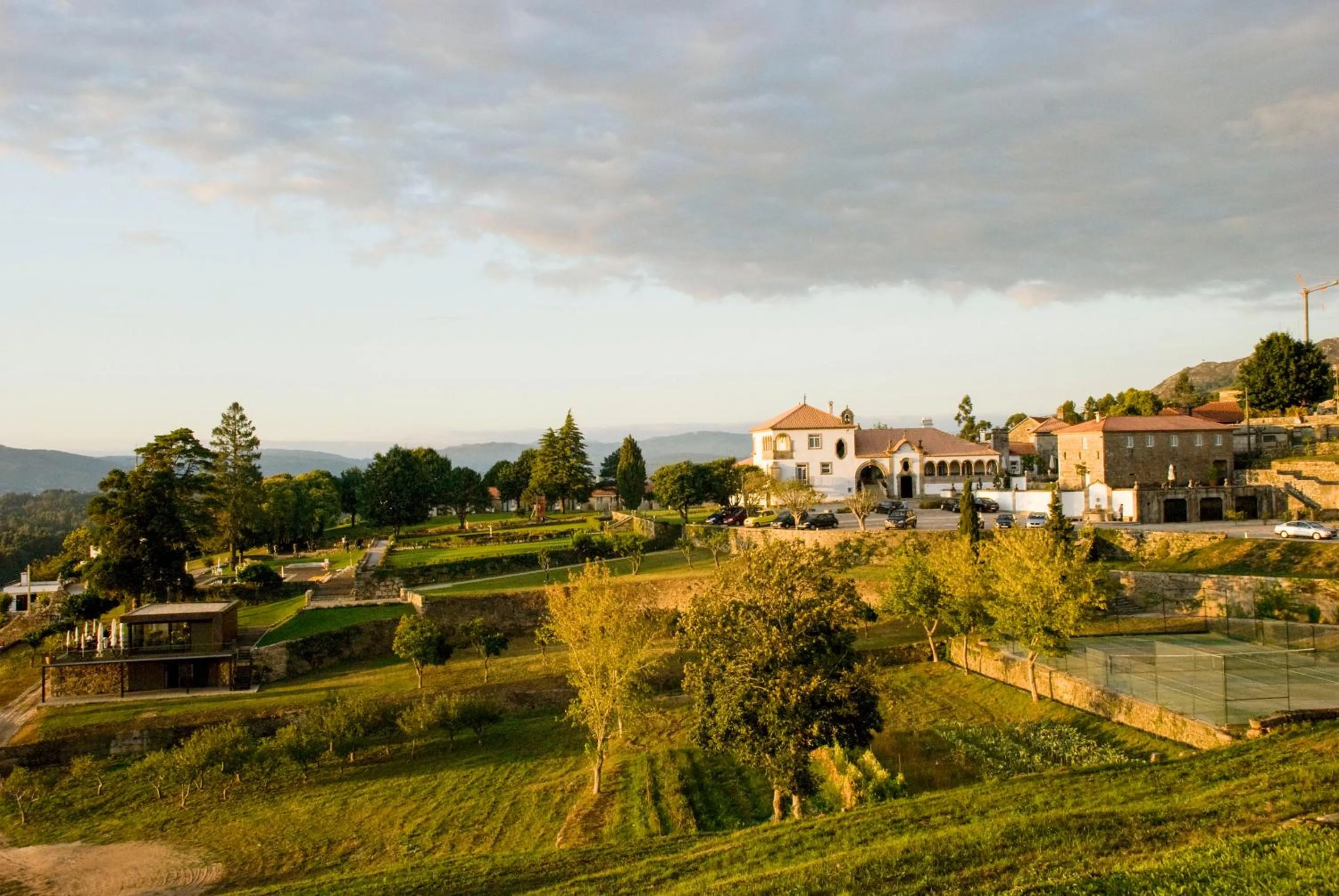 Facade/entrance in Boega Hotel