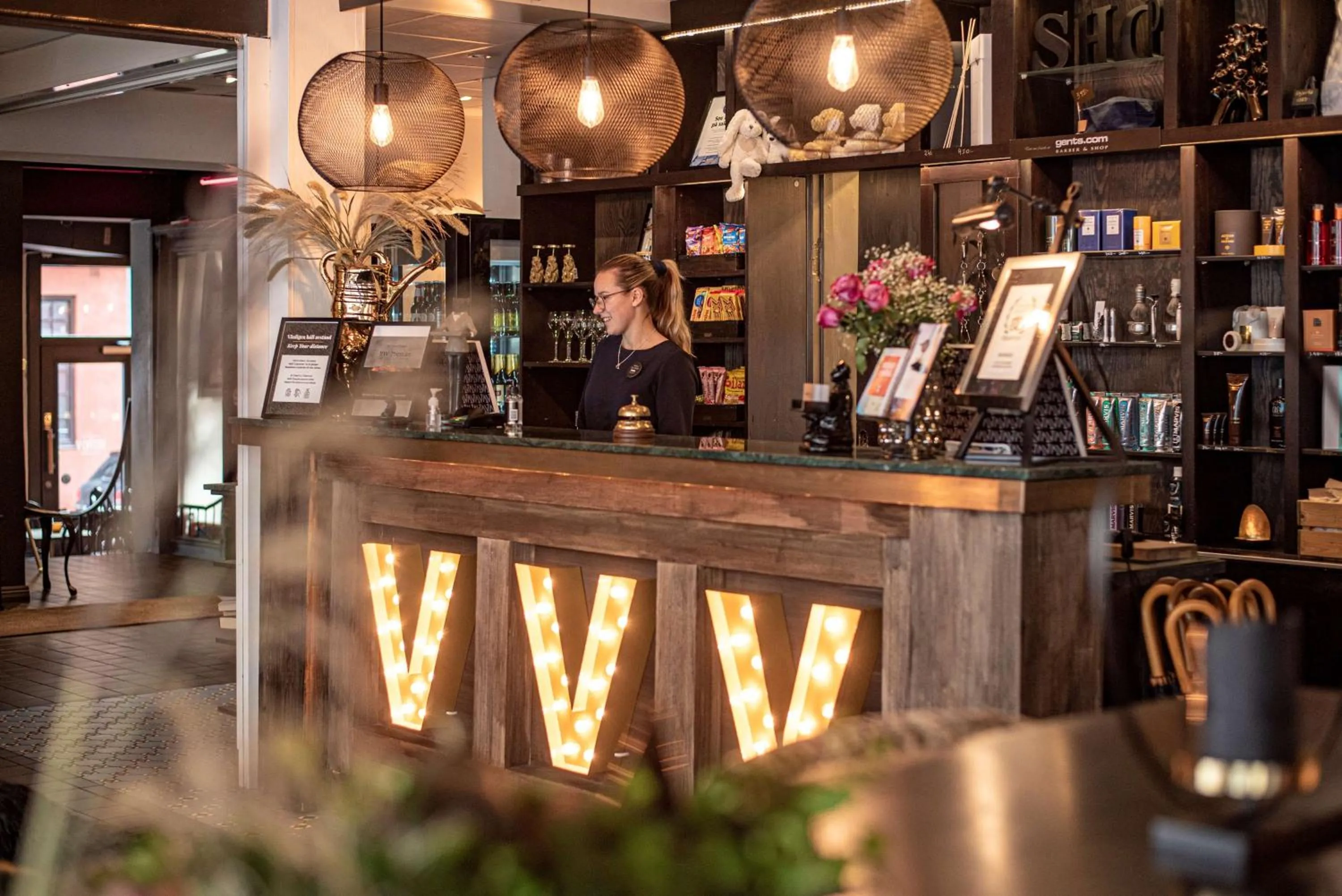 Lobby or reception in V Hotel Helsingborg; BW Premier Collection