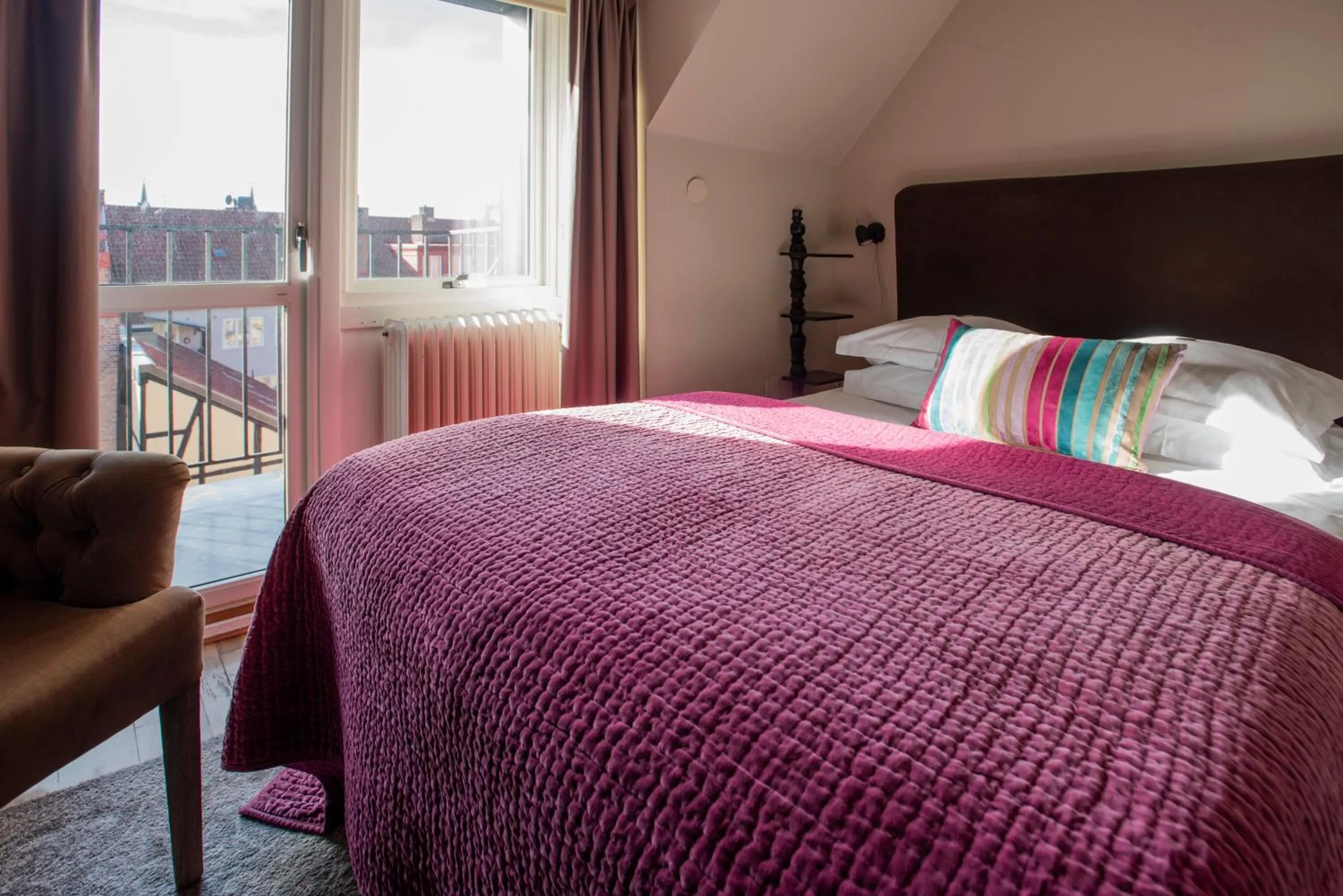 Photo of the whole room, Bed in V Hotel Helsingborg; BW Premier Collection