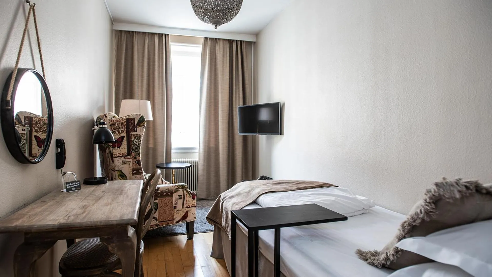 Photo of the whole room, Bed in V Hotel Helsingborg; BW Premier Collection