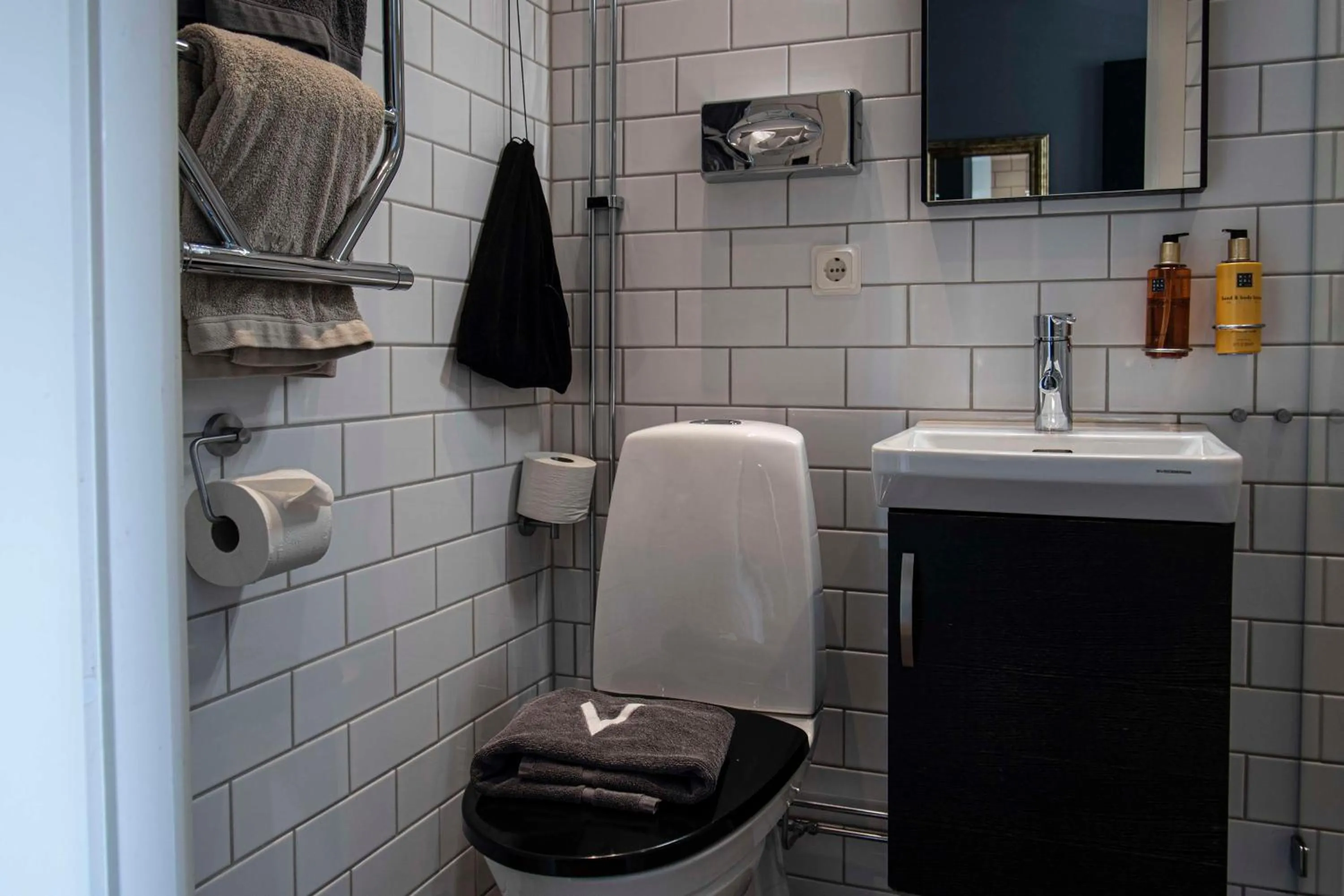 Bathroom in V Hotel Helsingborg; BW Premier Collection