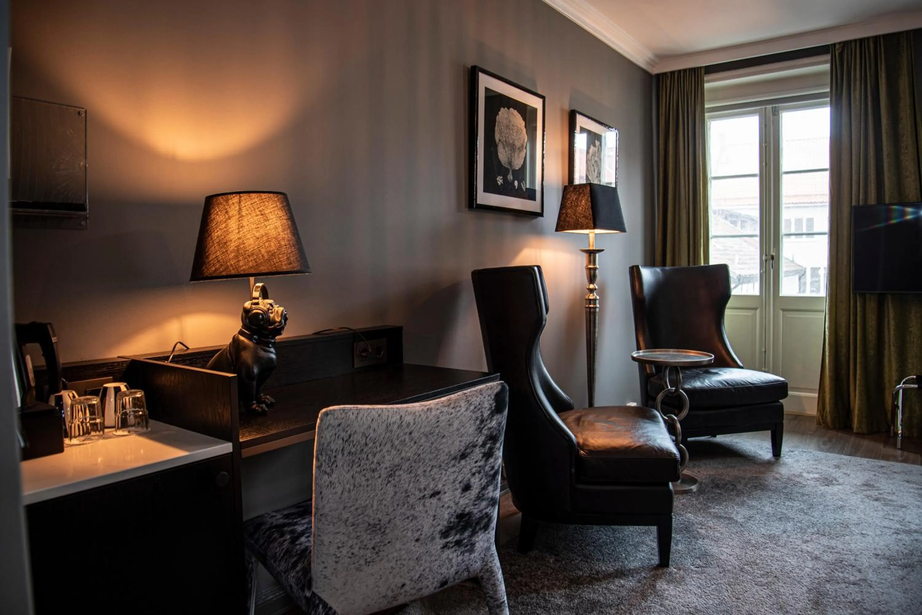 Living room in V Hotel Helsingborg; BW Premier Collection