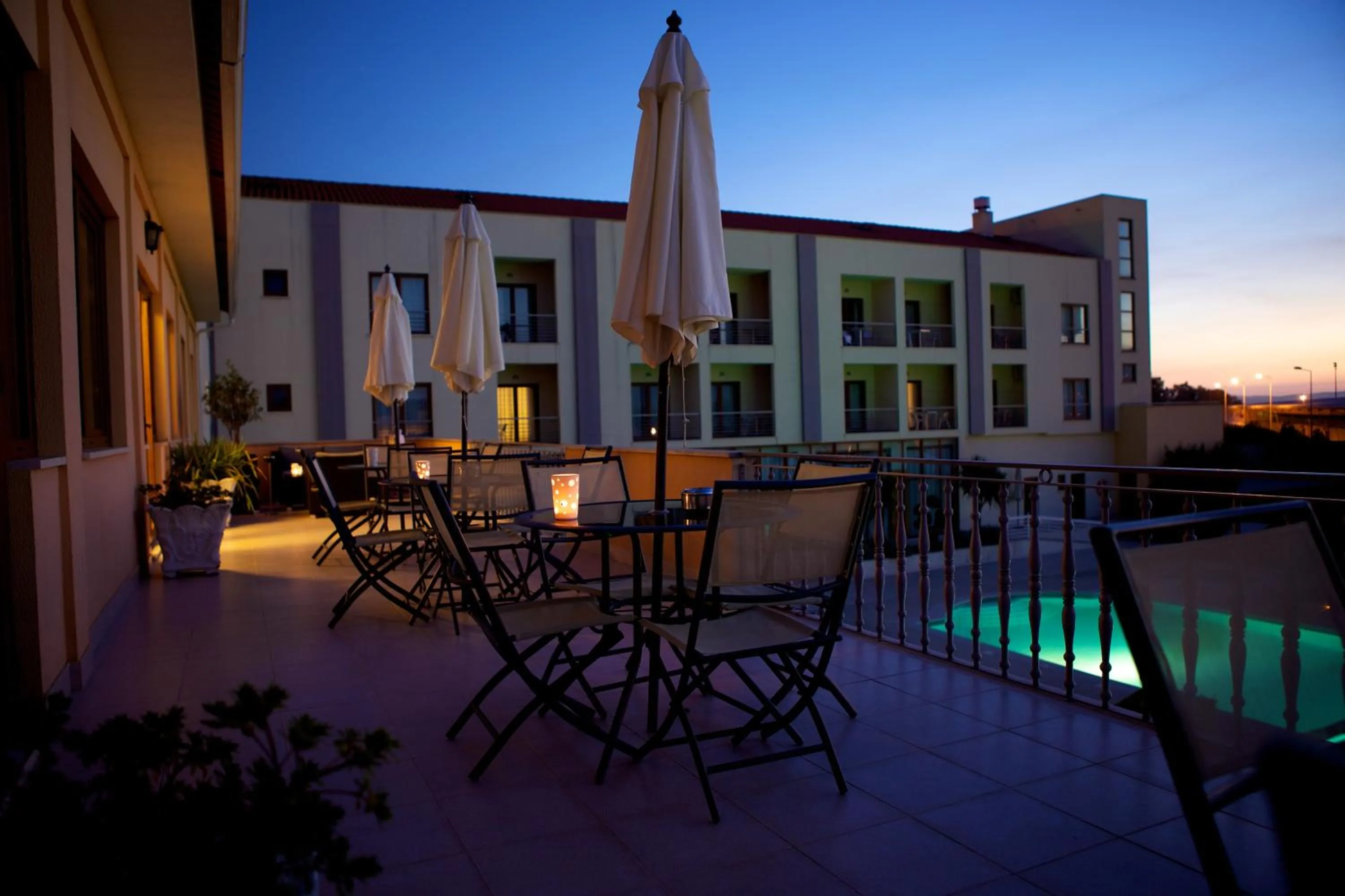 Balcony/Terrace in Hotel SJ