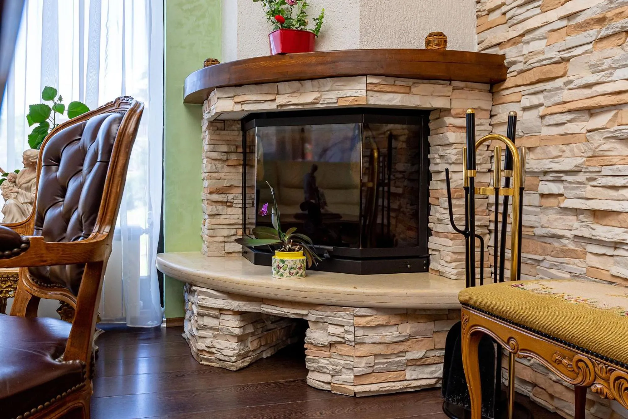 Seating area in Casa Freya