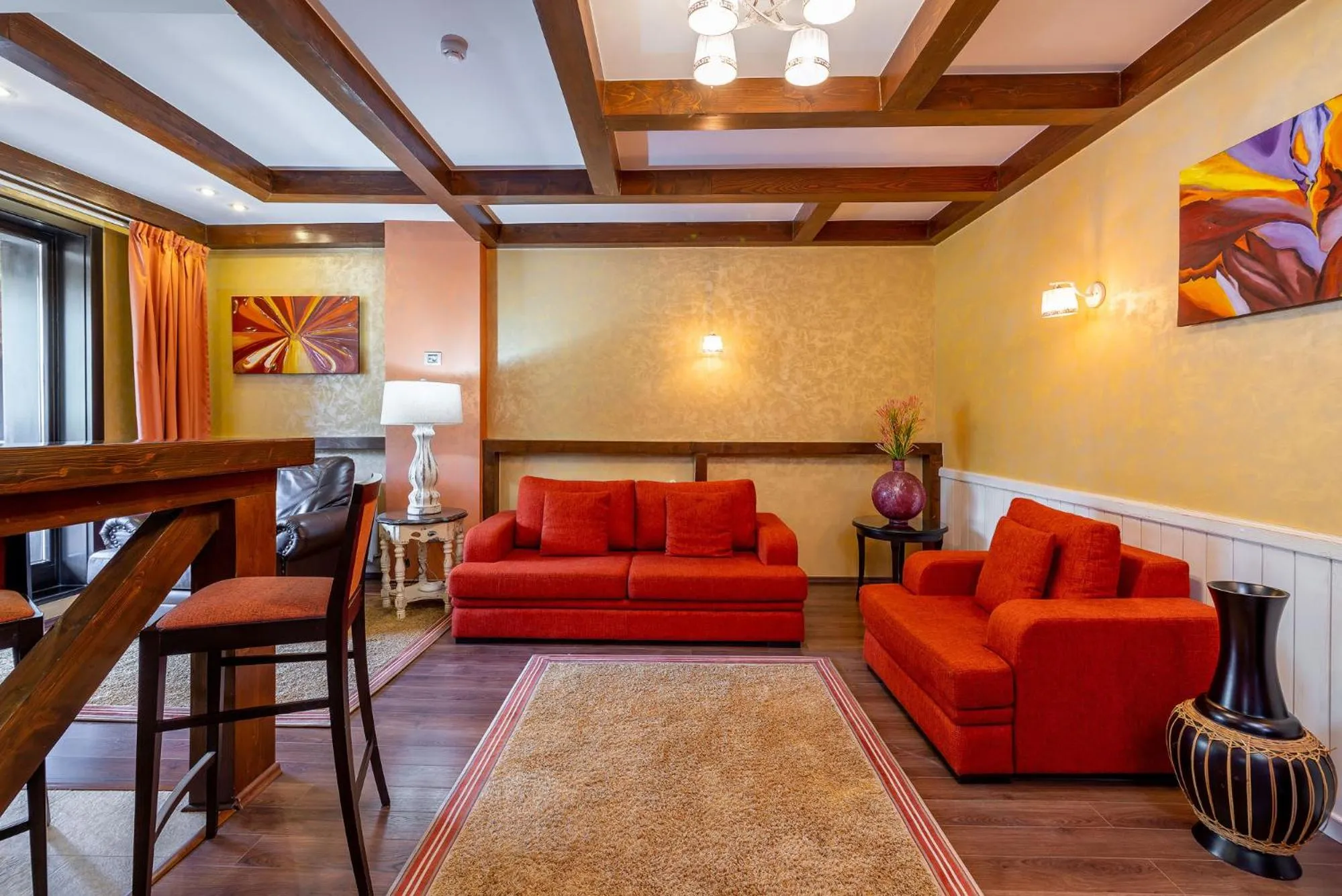 Living room in Casa Freya