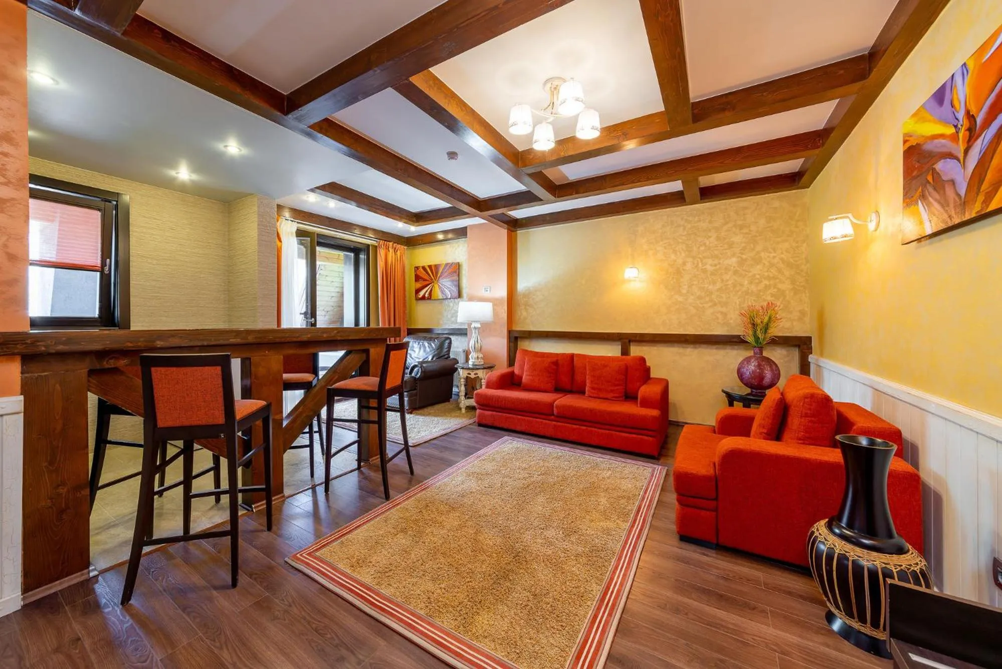 Living room in Casa Freya