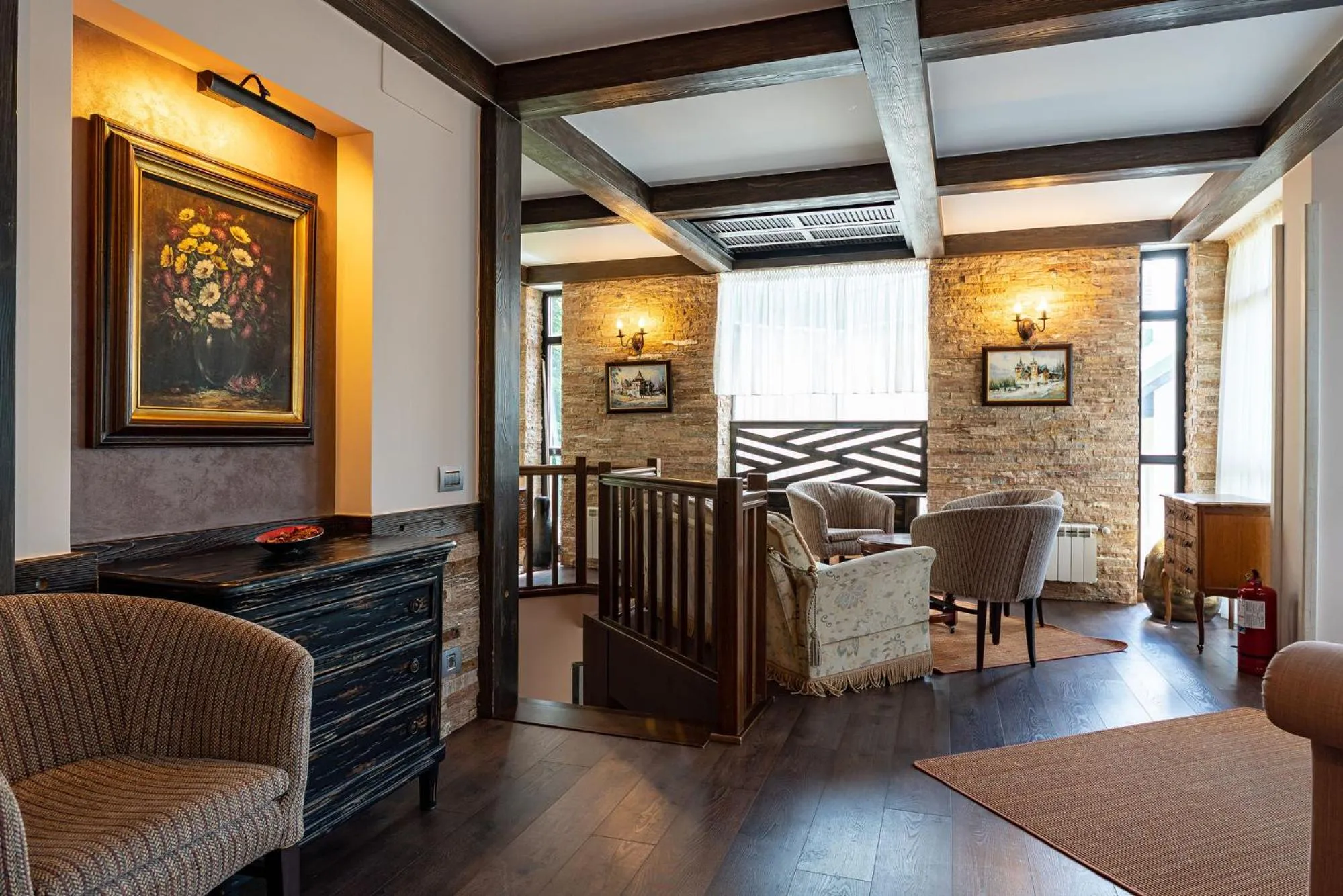 Living room in Casa Freya