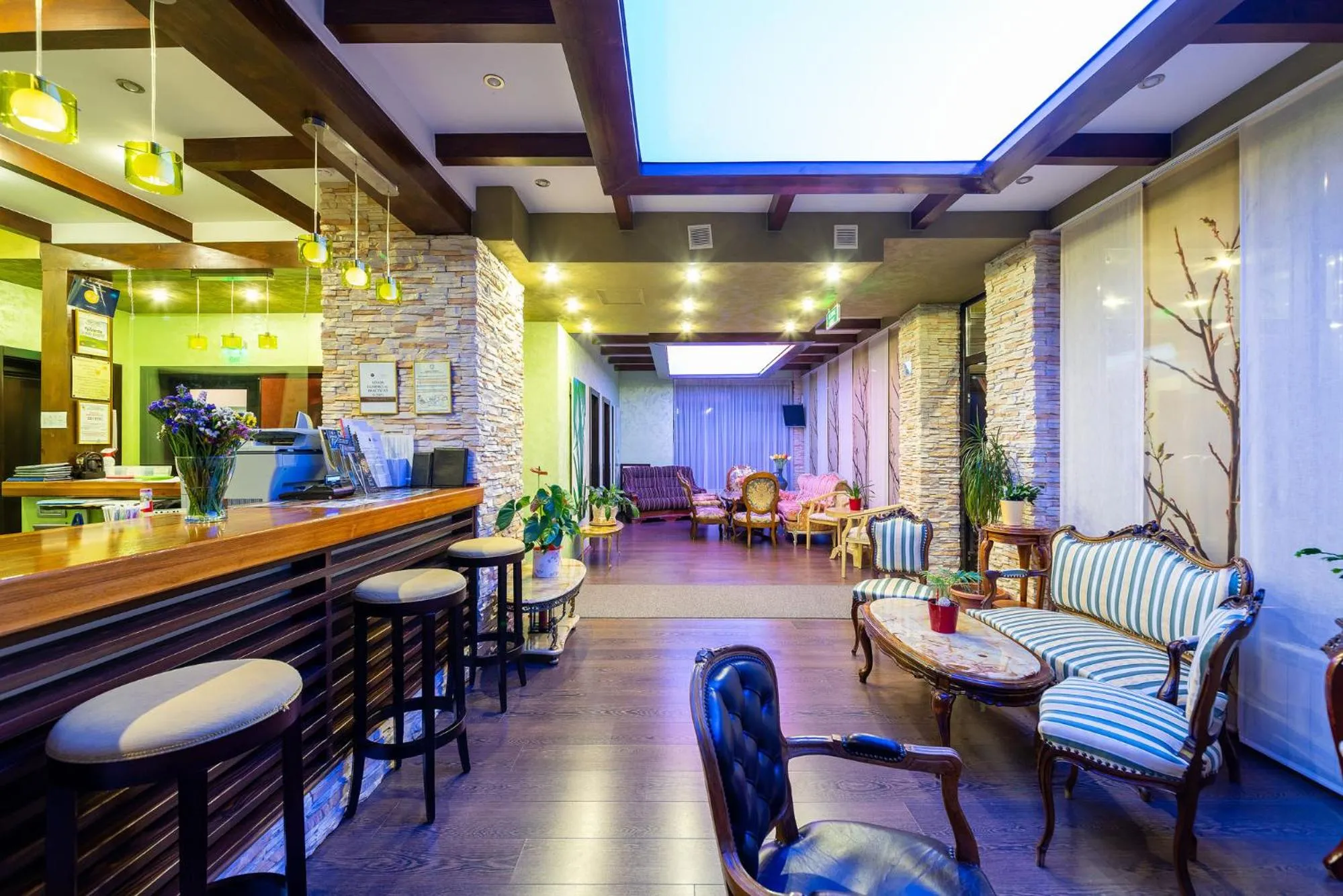 Lobby or reception in Casa Freya