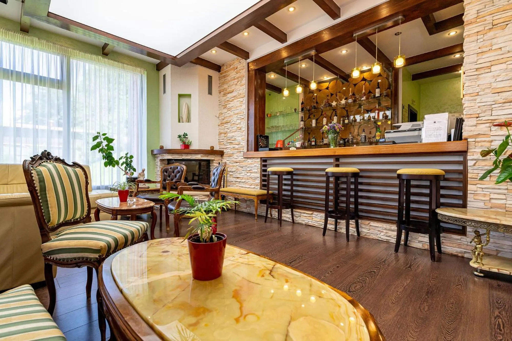 Lobby or reception in Casa Freya